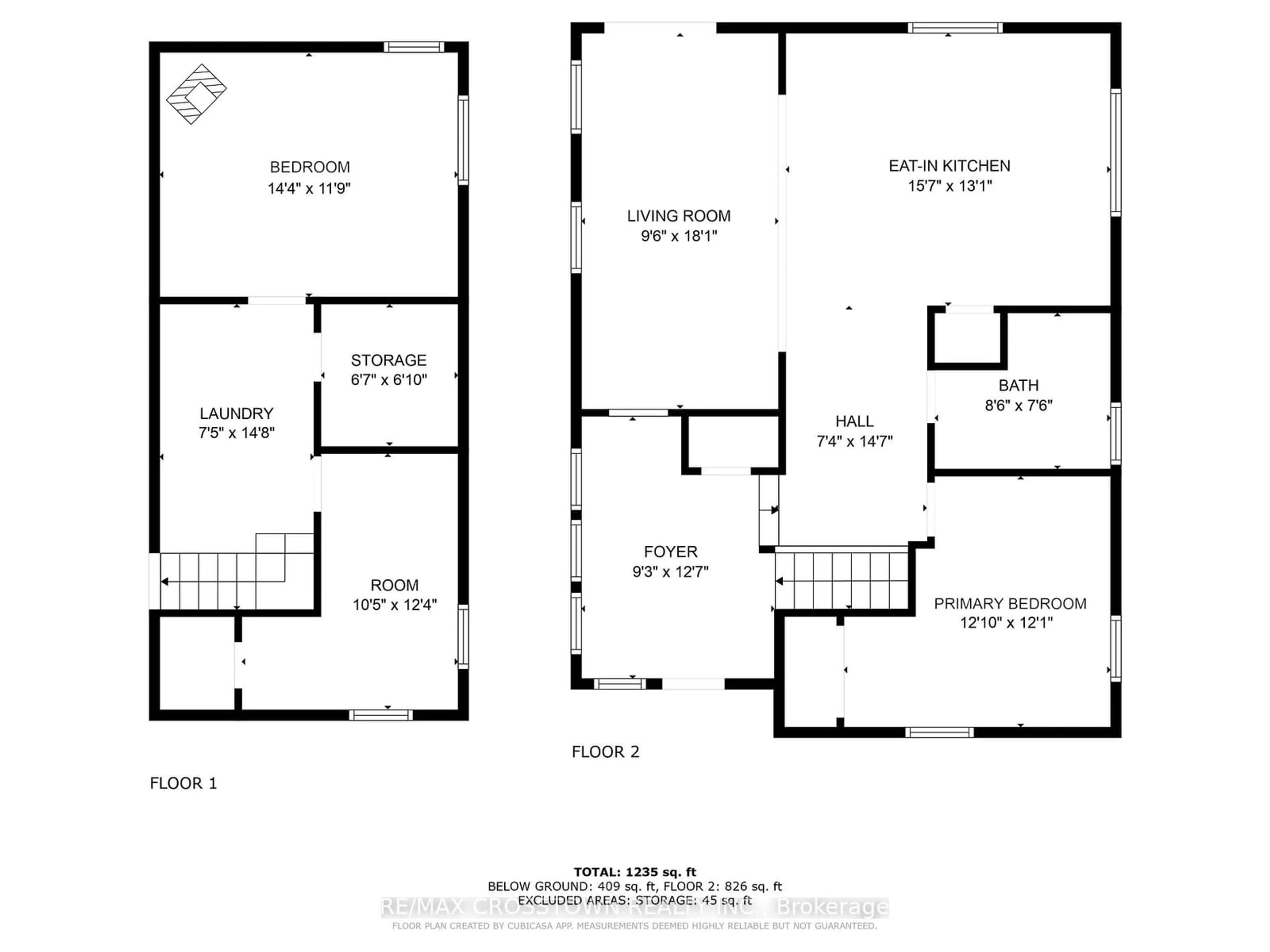 Floor plan for 1001 Evergreen Crt, Gravenhurst Ontario P1P 1R1