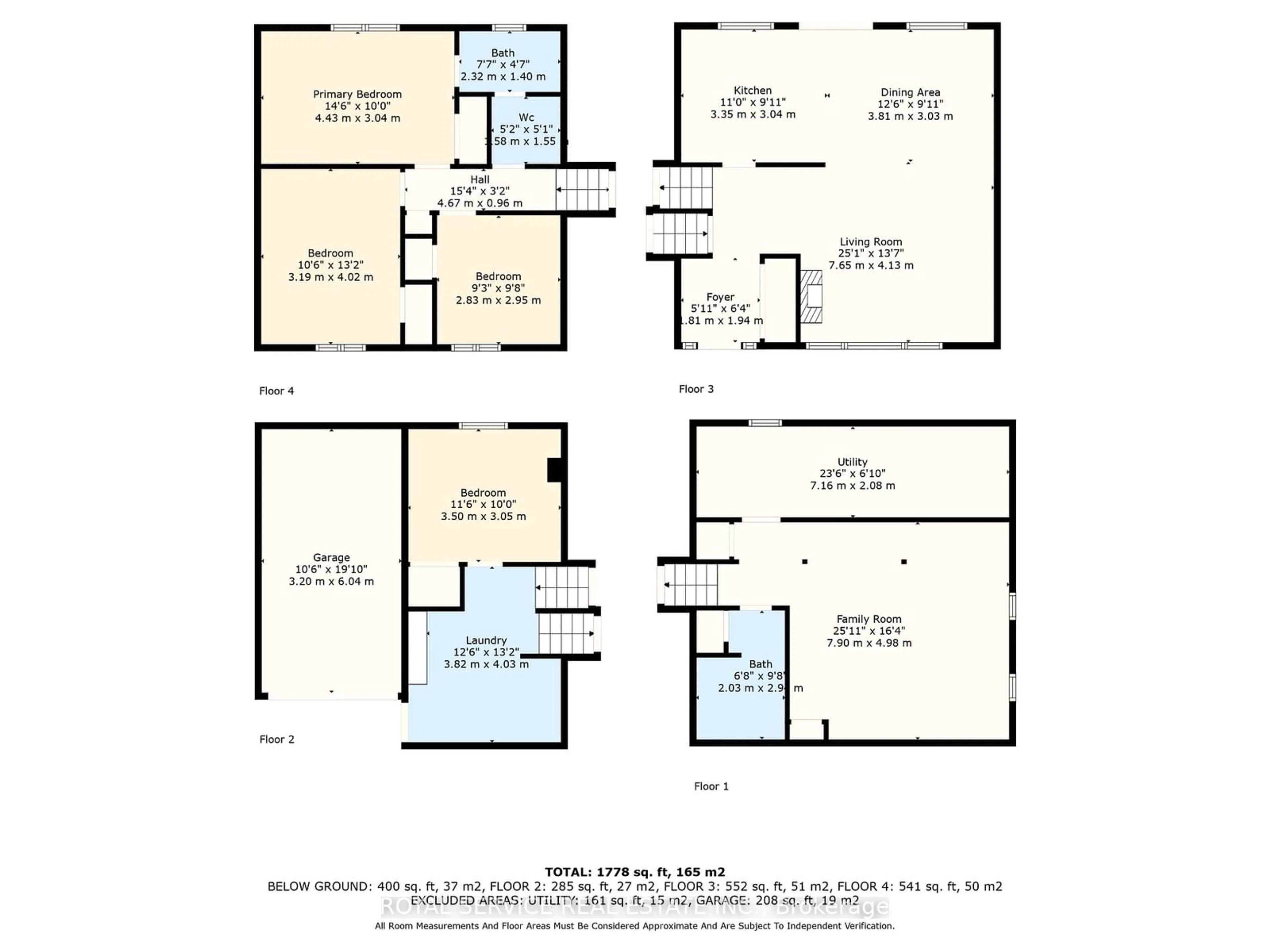 Floor plan for 6 Calgary Rd, Port Hope Ontario L1A 3T8