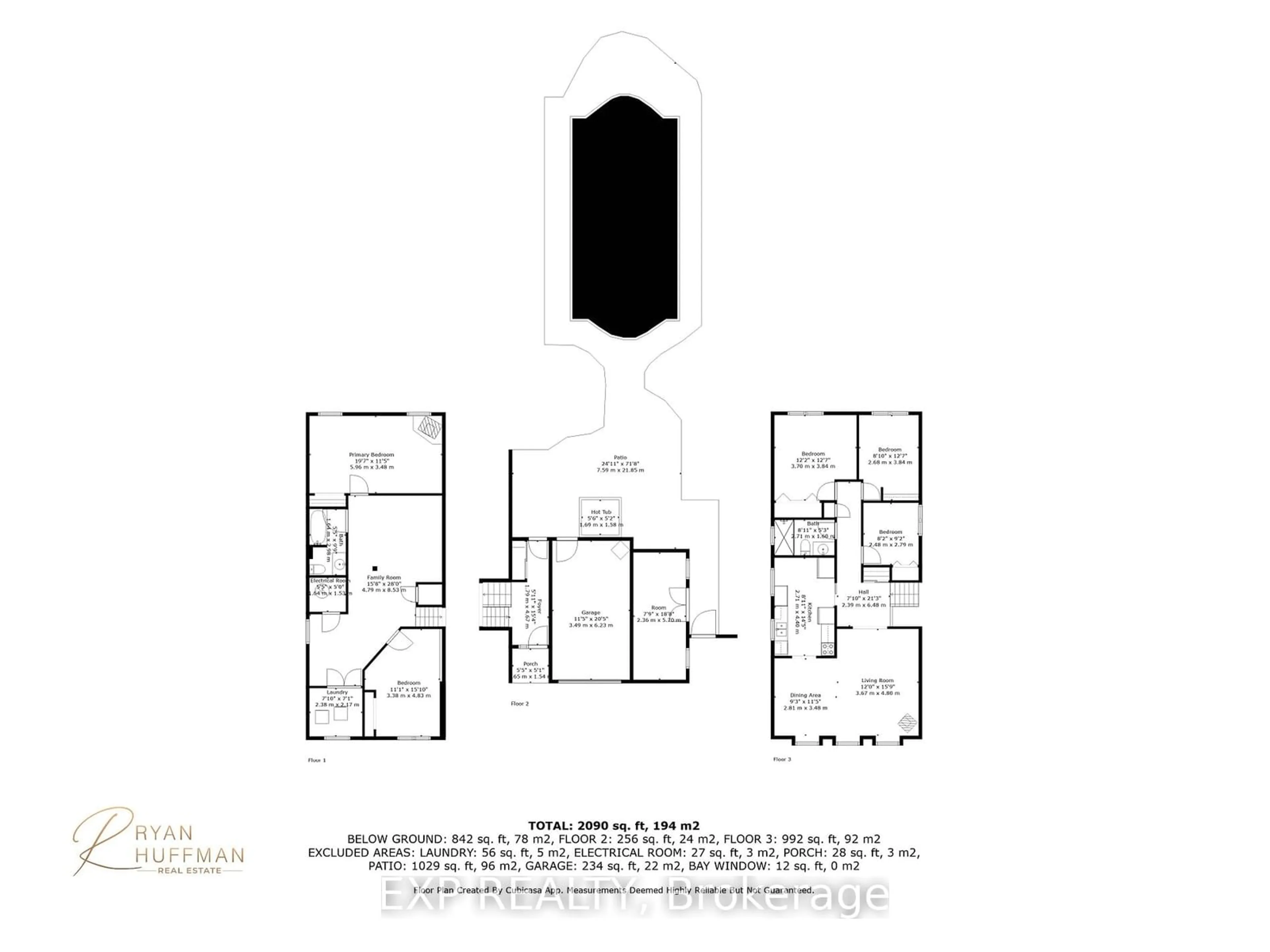 Floor plan for 67 Crossley Dr, Port Hope Ontario L1A 3T6