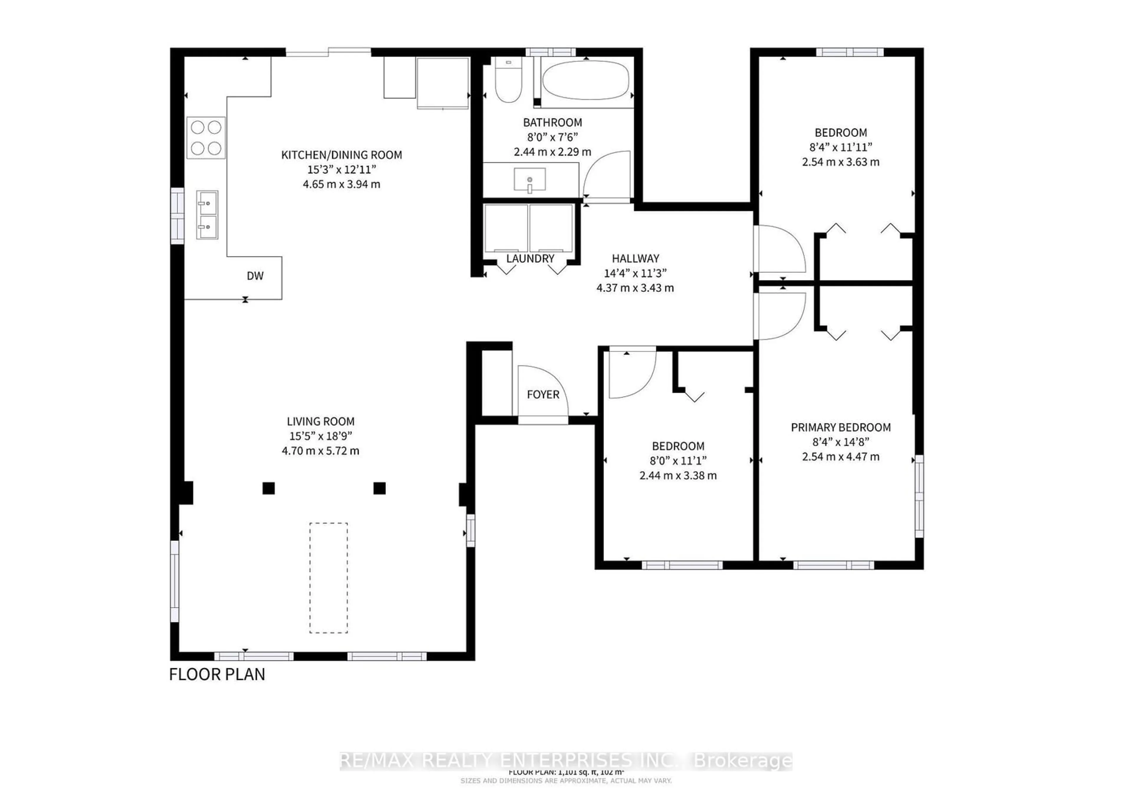Floor plan for 353 Front St, Kawartha Lakes Ontario K0M 1A0