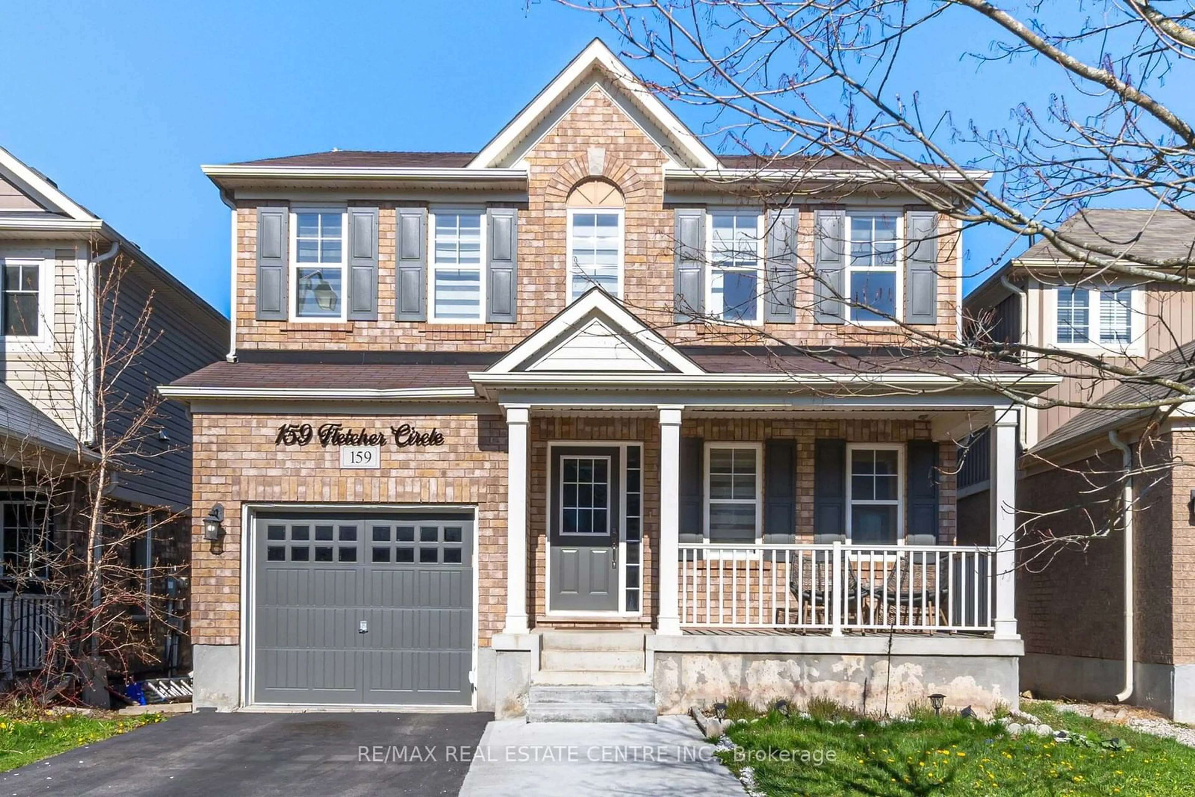 Home with brick exterior material for 159 Fletcher Circ, Cambridge Ontario N3C 0B6