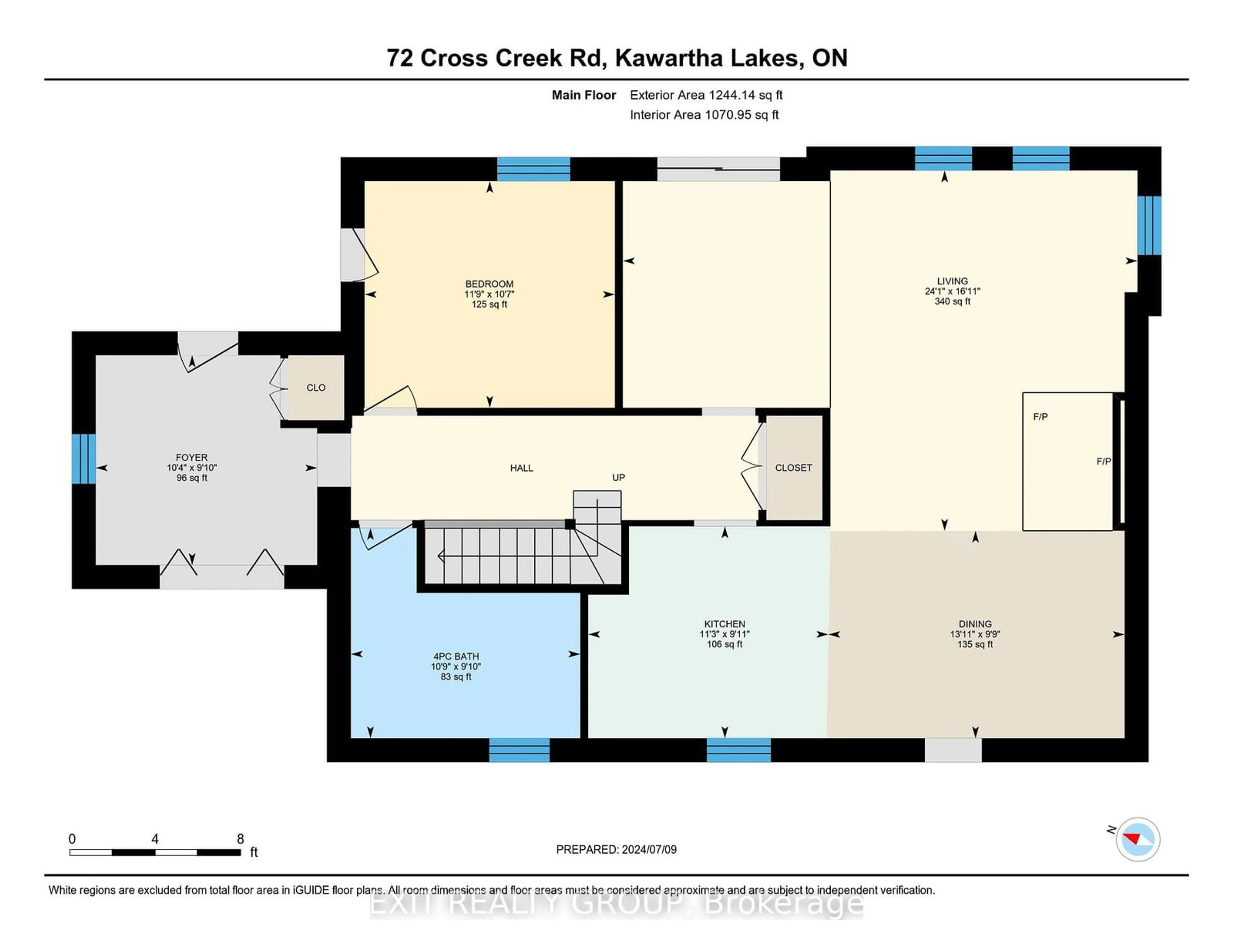 Floor plan for 76 Cross Creek Rd, Kawartha Lakes Ontario K9V 4R2
