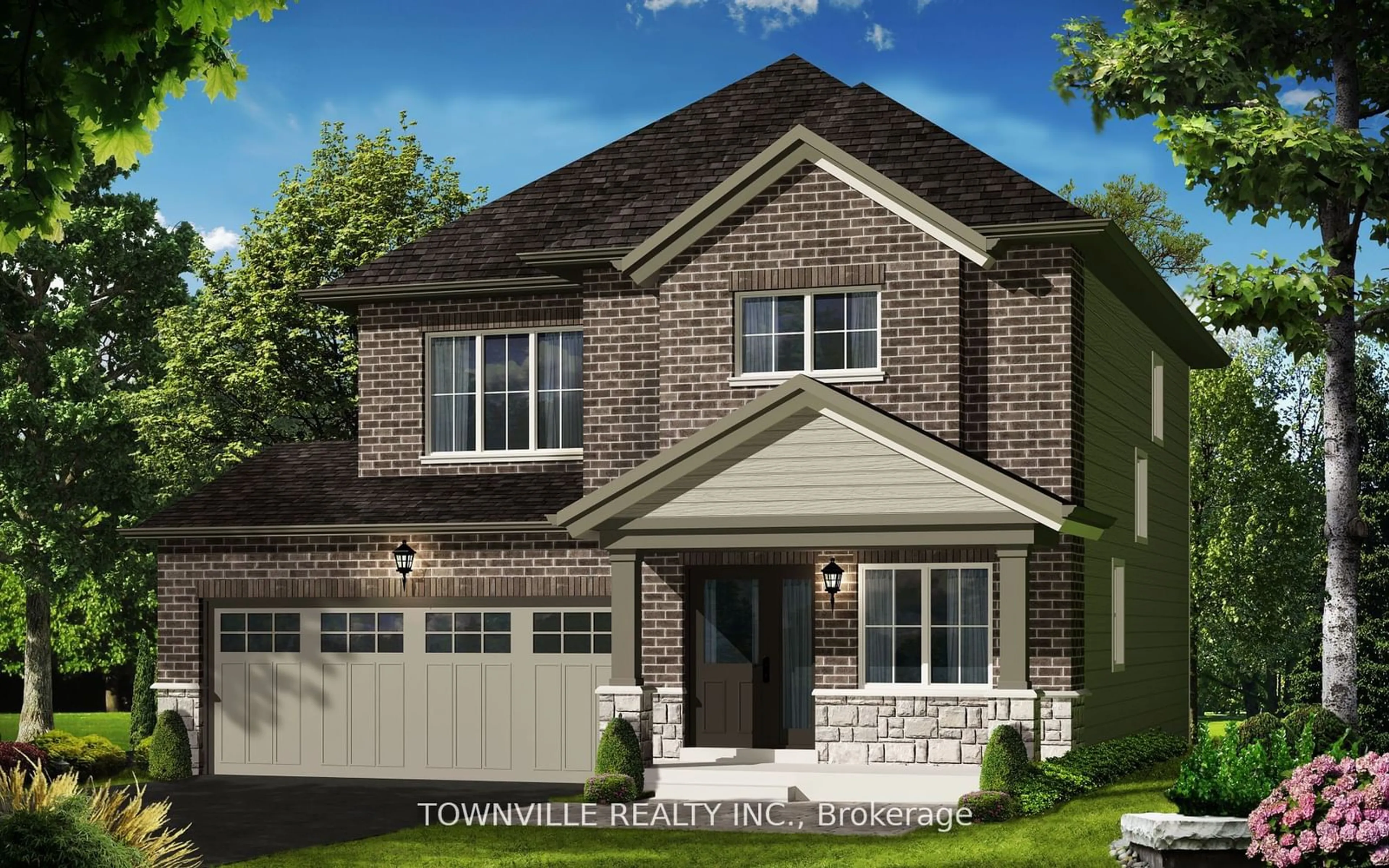 Home with brick exterior material for Lot 7 Bradden Cres, Belleville Ontario K8N 0T8