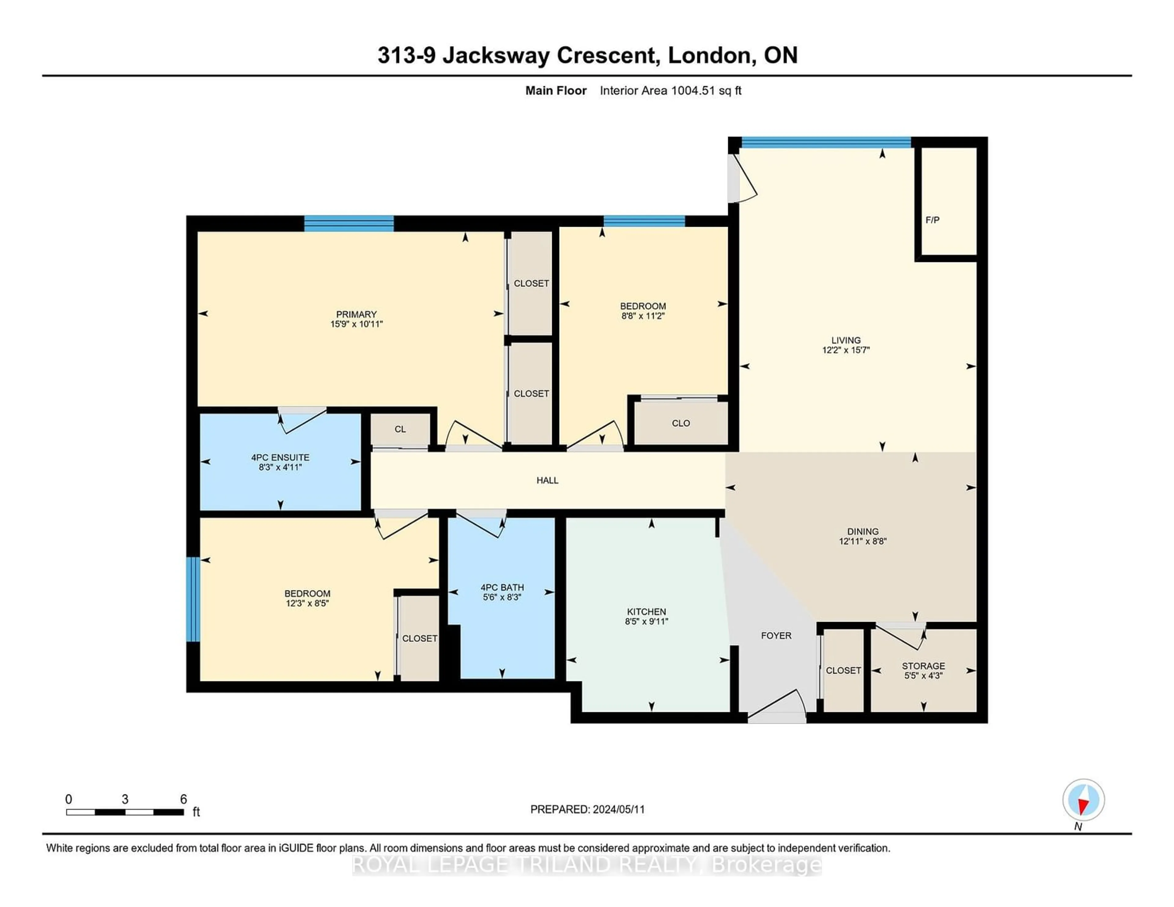 Floor plan for 9 Jacksway Cres #313, London Ontario N5X 3T7