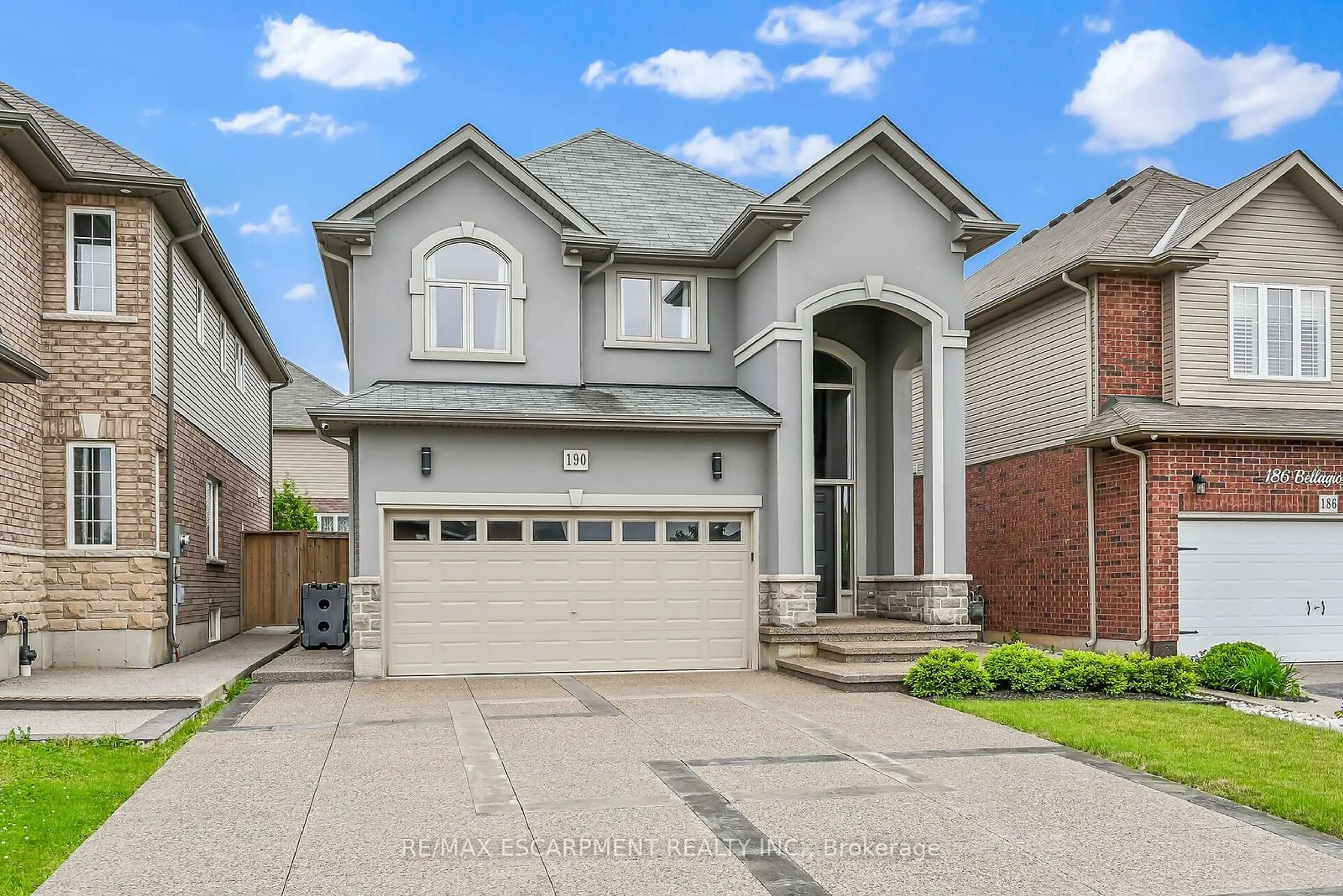 Frontside or backside of a home for 190 Bellagio Ave, Hamilton Ontario L0R 1P0