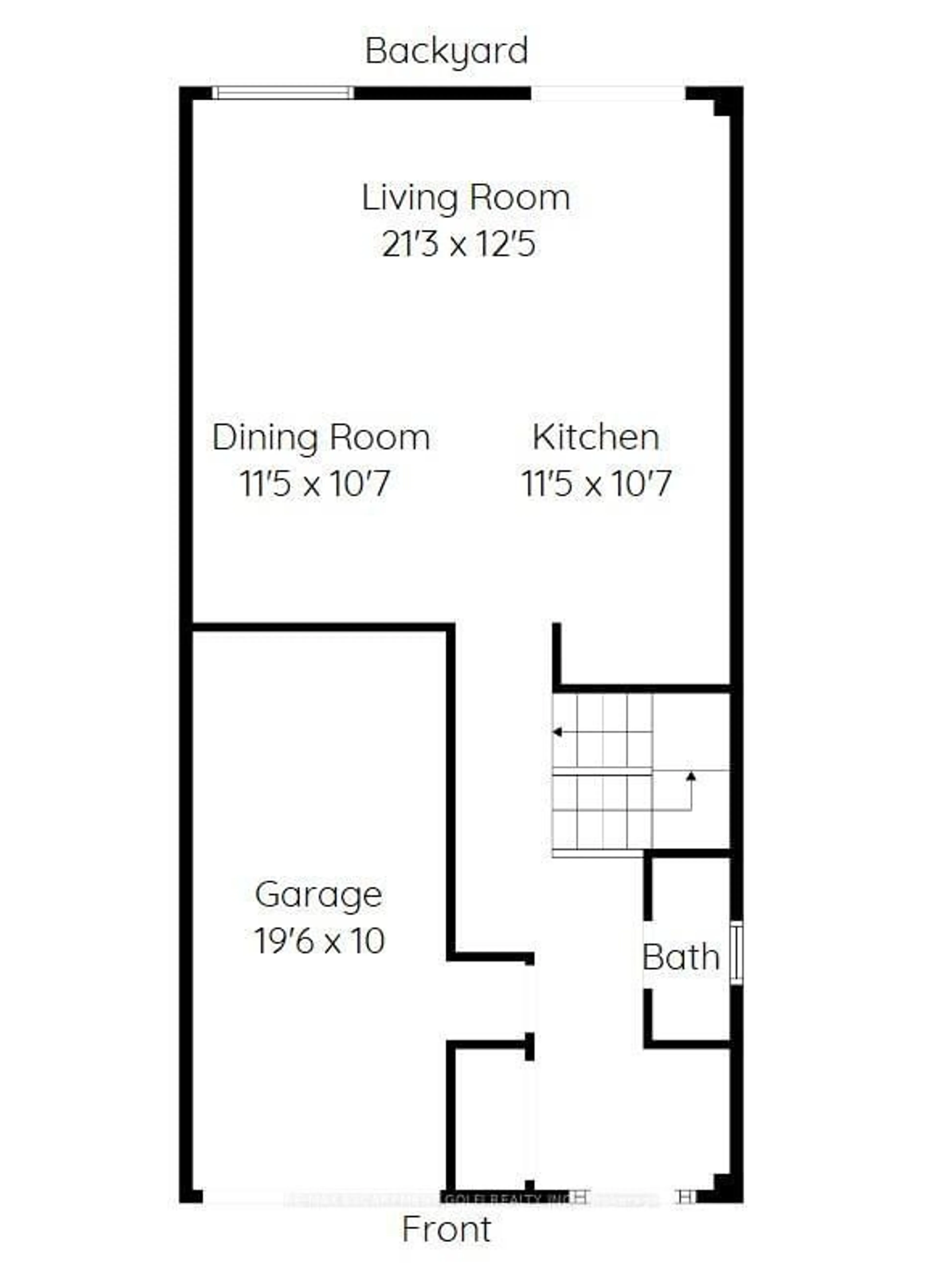 Floor plan for 41 Periwinkle Dr, Hamilton Ontario L0R 1P0