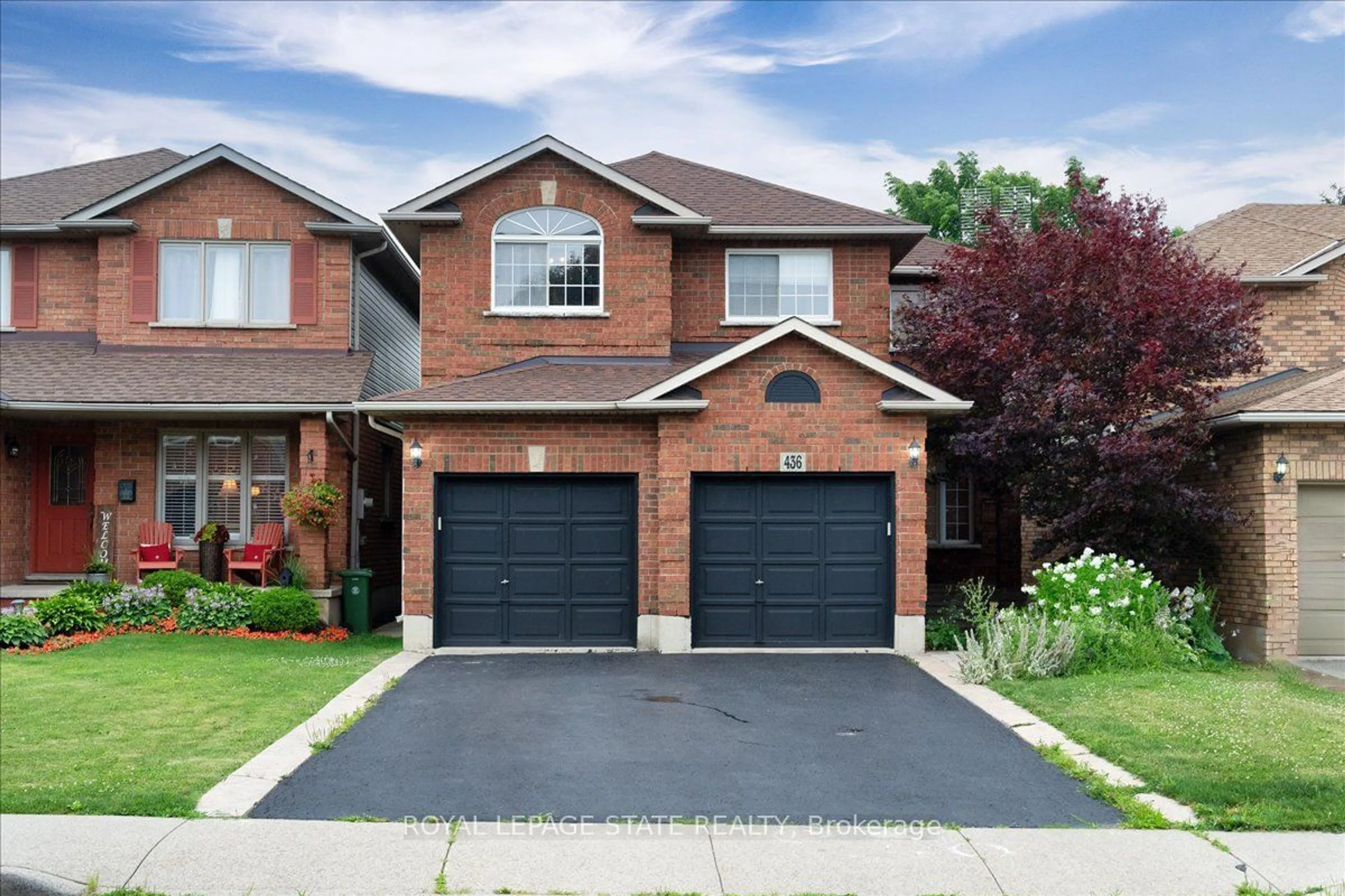 Home with brick exterior material for 436 Jacqueline Blvd, Hamilton Ontario L9B 2R3