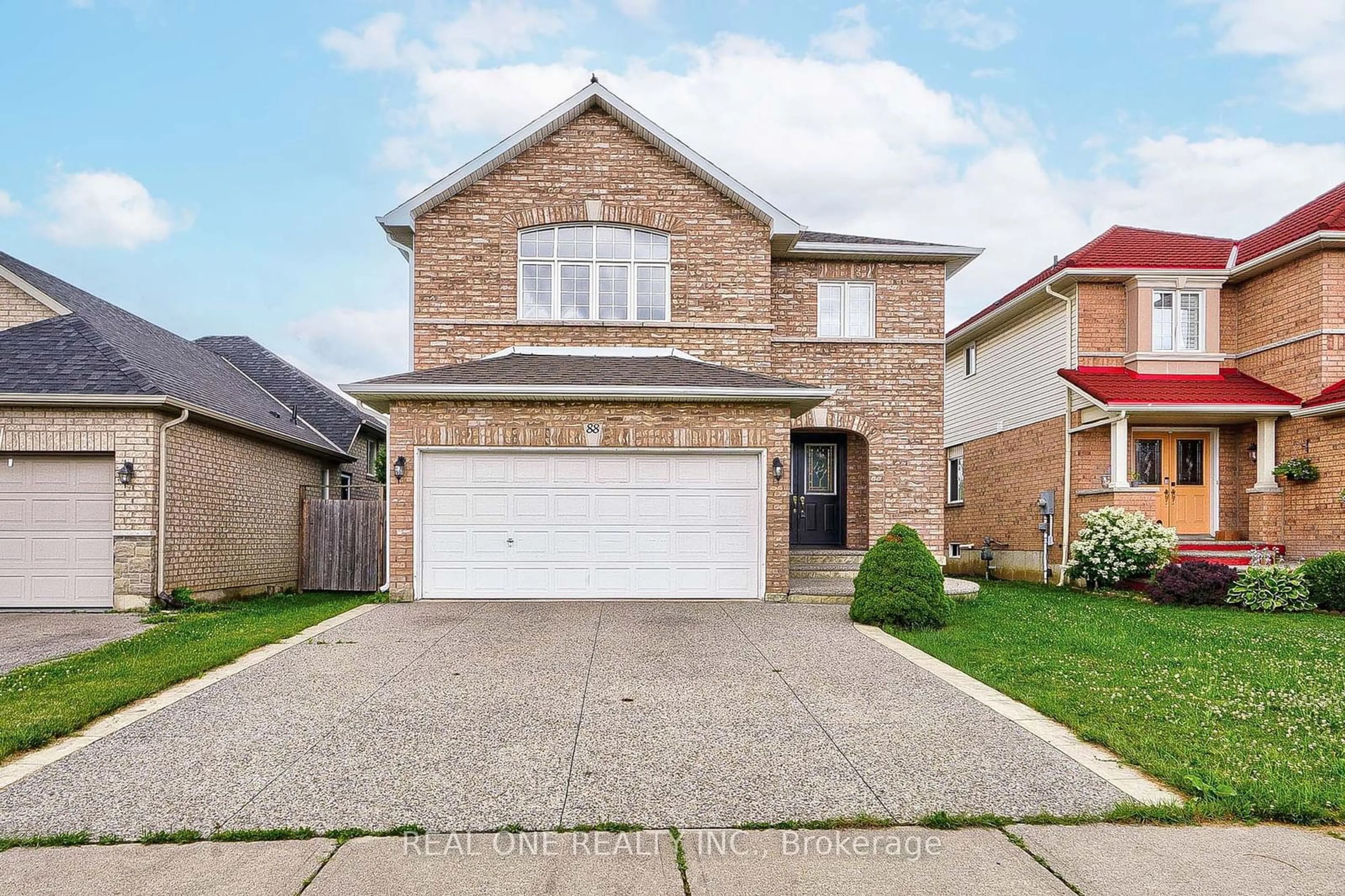 Home with brick exterior material for 88 Fortissimo Dr, Hamilton Ontario L9C 0B8