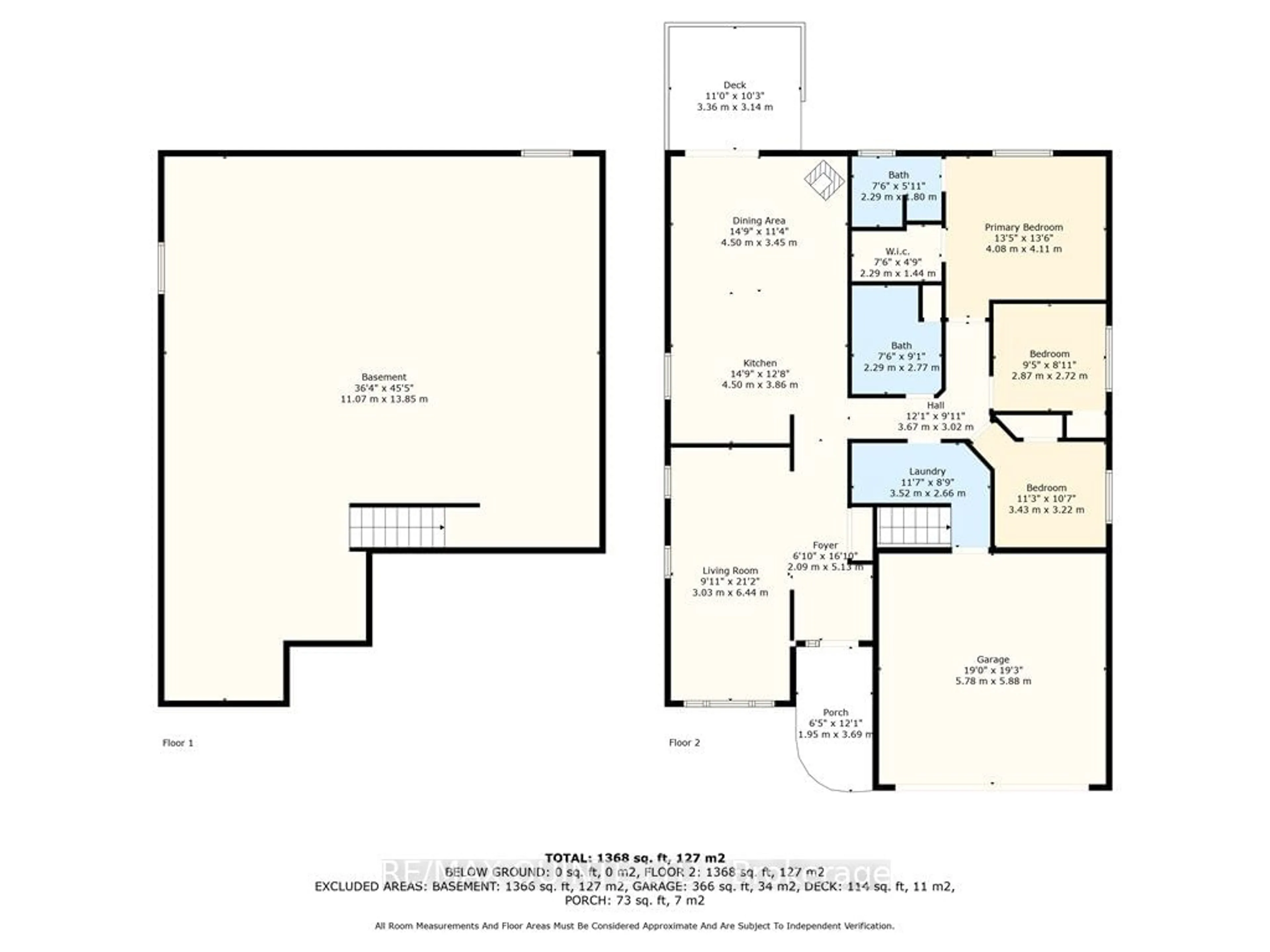 Floor plan for 21 Gale Cres, Belleville Ontario K8N 0M9