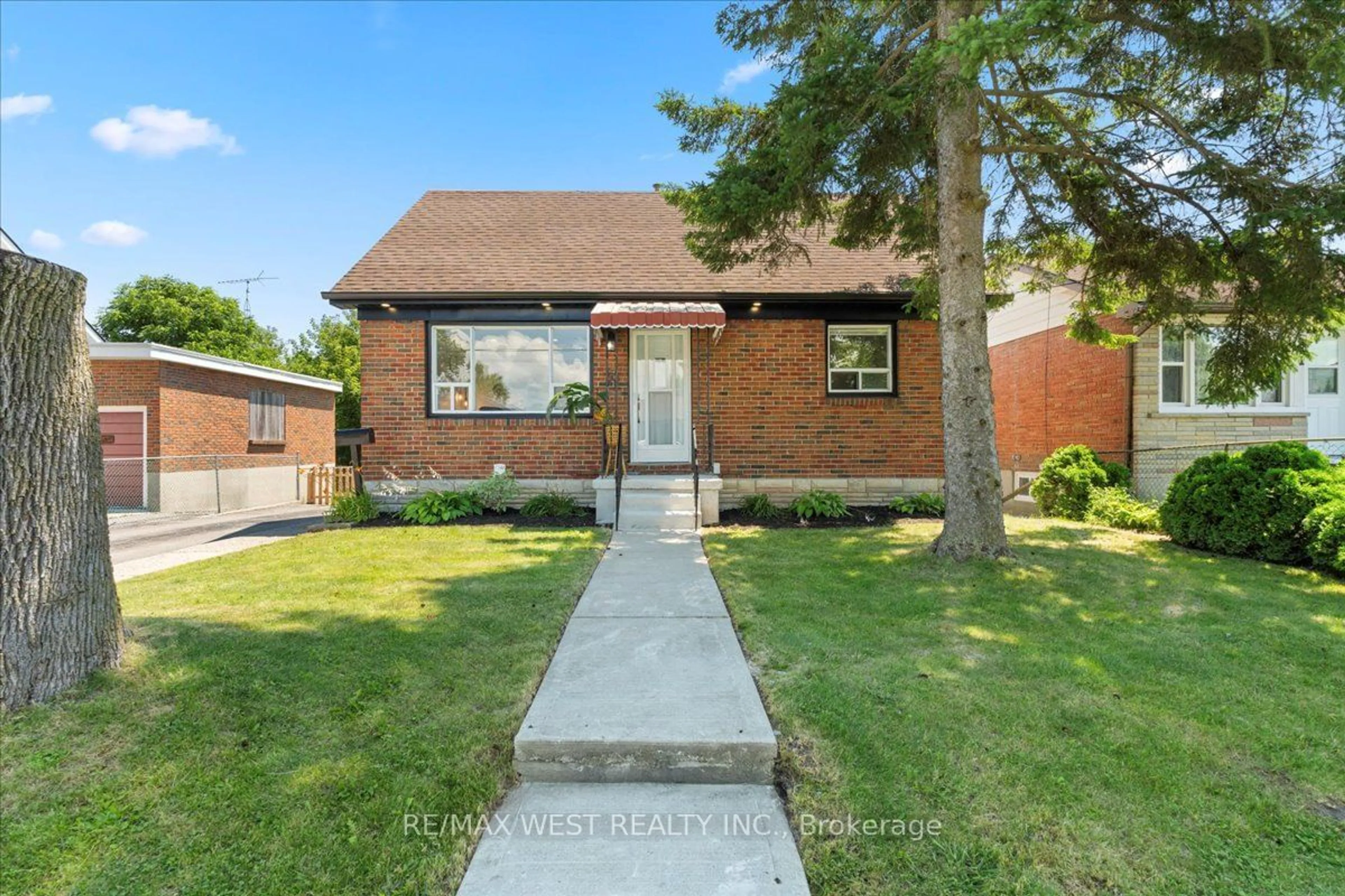 Home with brick exterior material for 93 Emily St, Belleville Ontario K8N 2R1