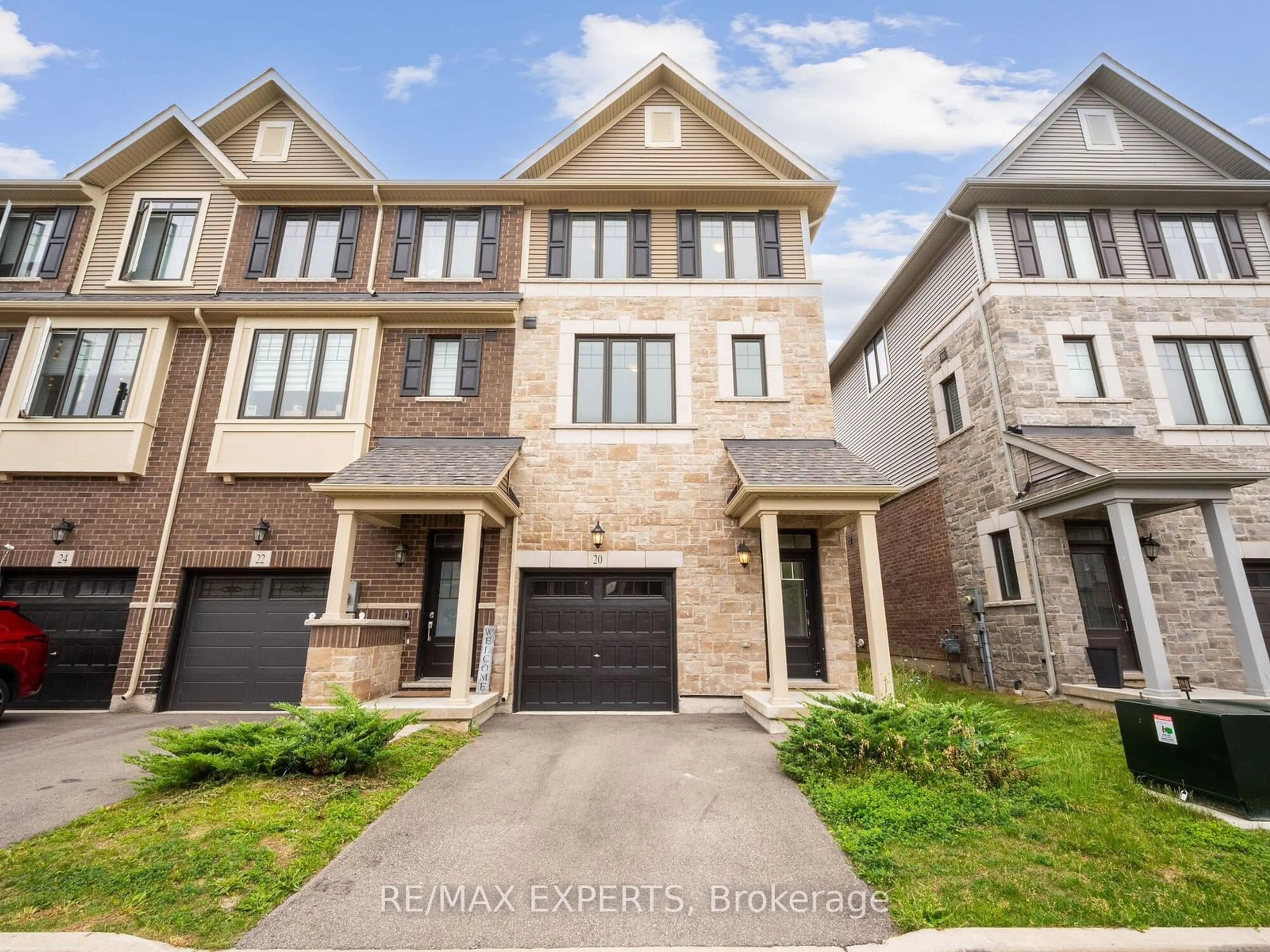 A pic from exterior of the house or condo for 20 Hibiscus Lane, Hamilton Ontario L8K 0A4
