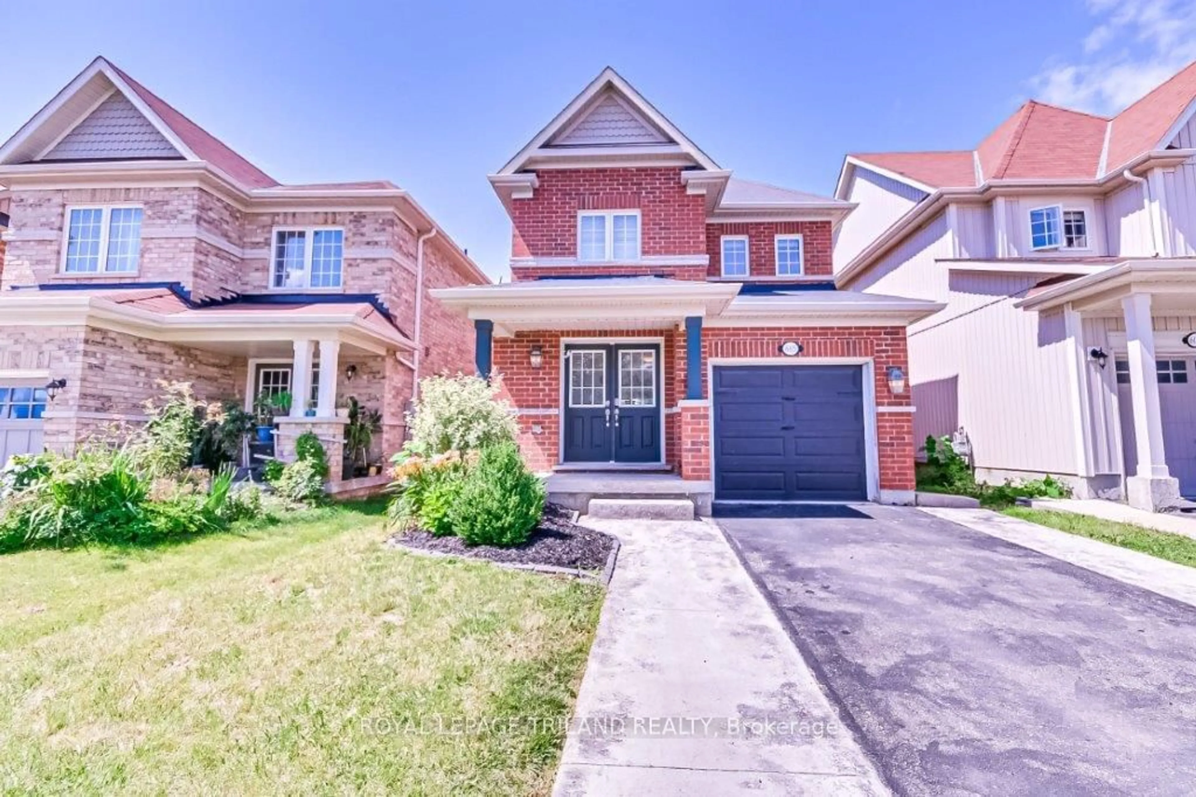 Home with brick exterior material for 605 Baldwin Cres, Woodstock Ontario N4T 0G5