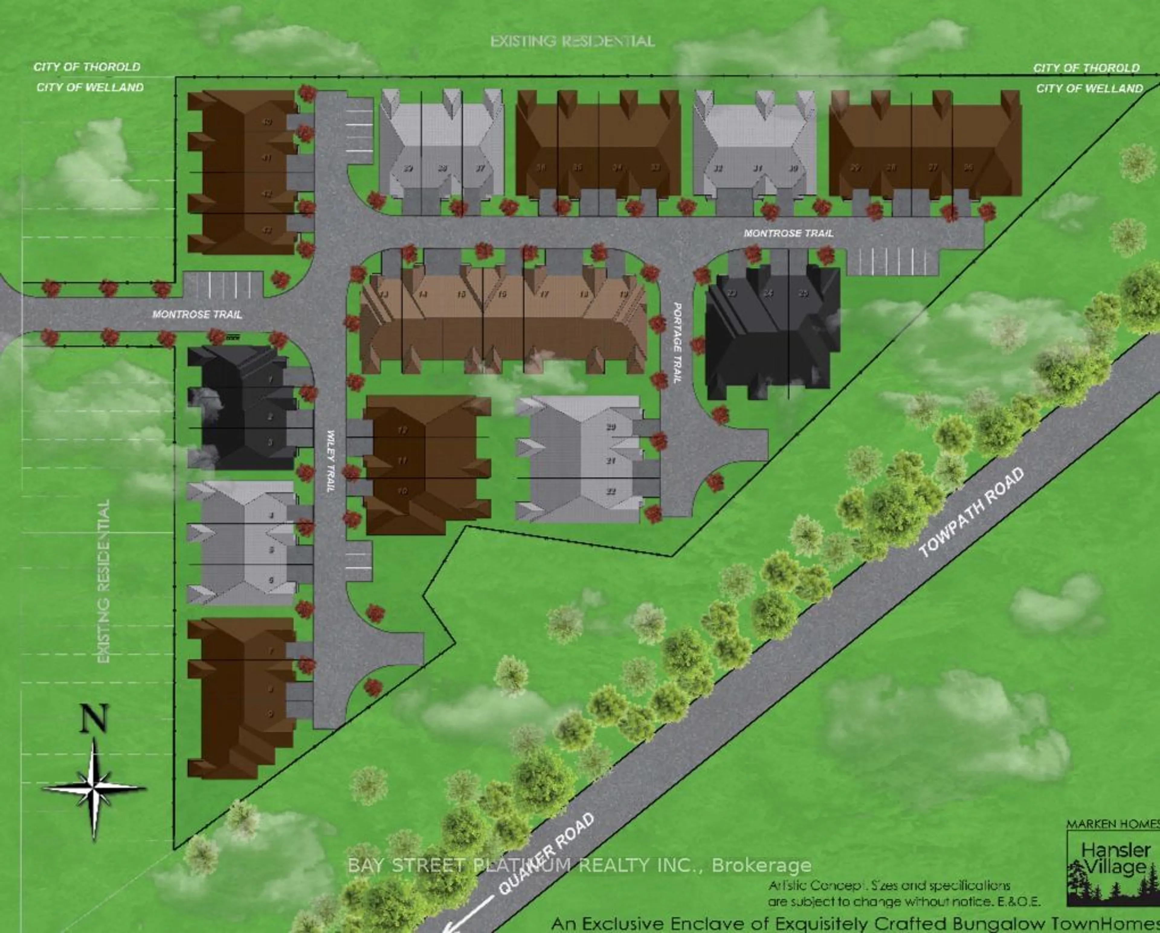 Floor plan for 51 Wiley Tr, Welland Ontario L3B 4C5