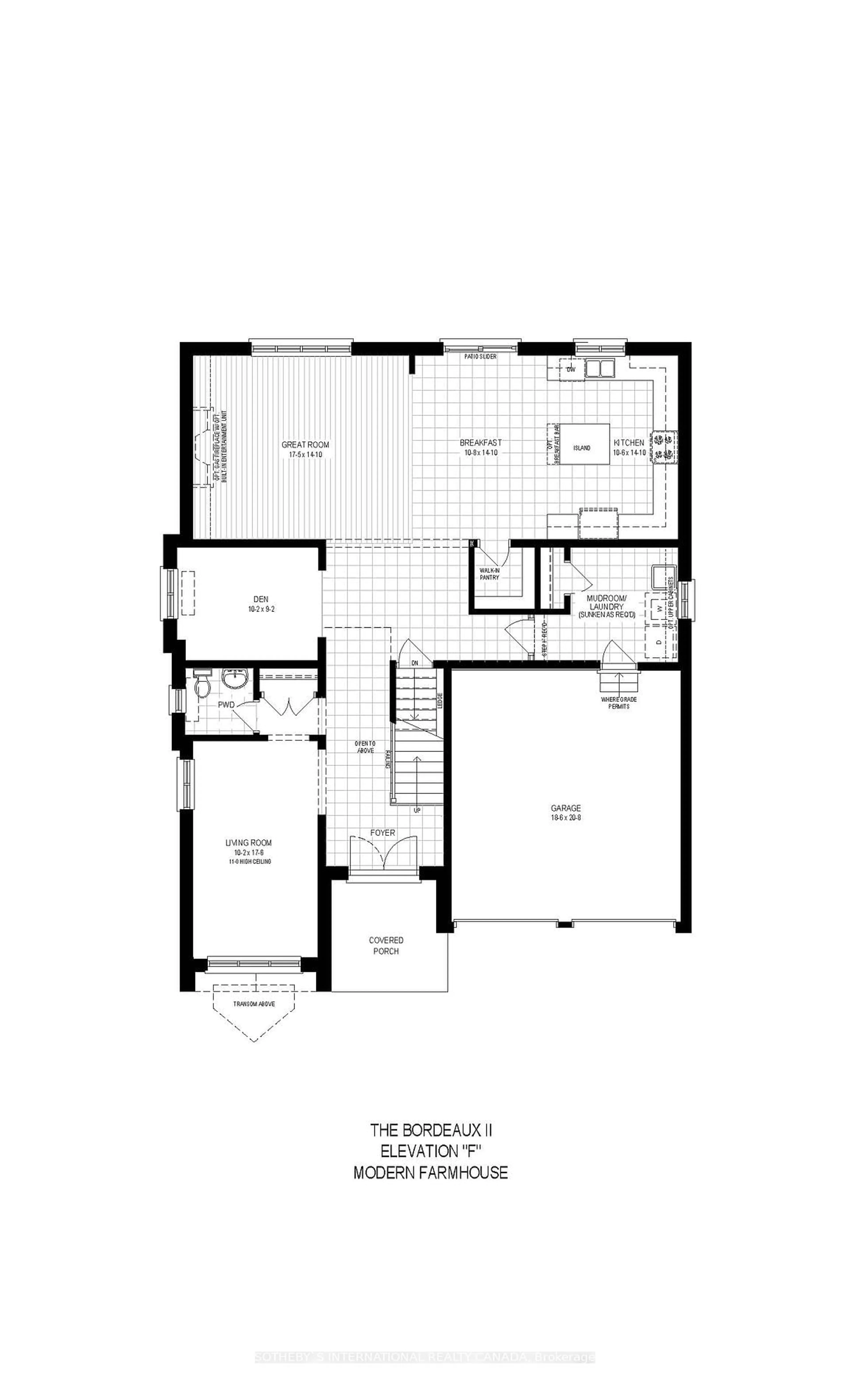 Floor plan for Lot 001 Harriot St, Brant Ontario N3L 1G9