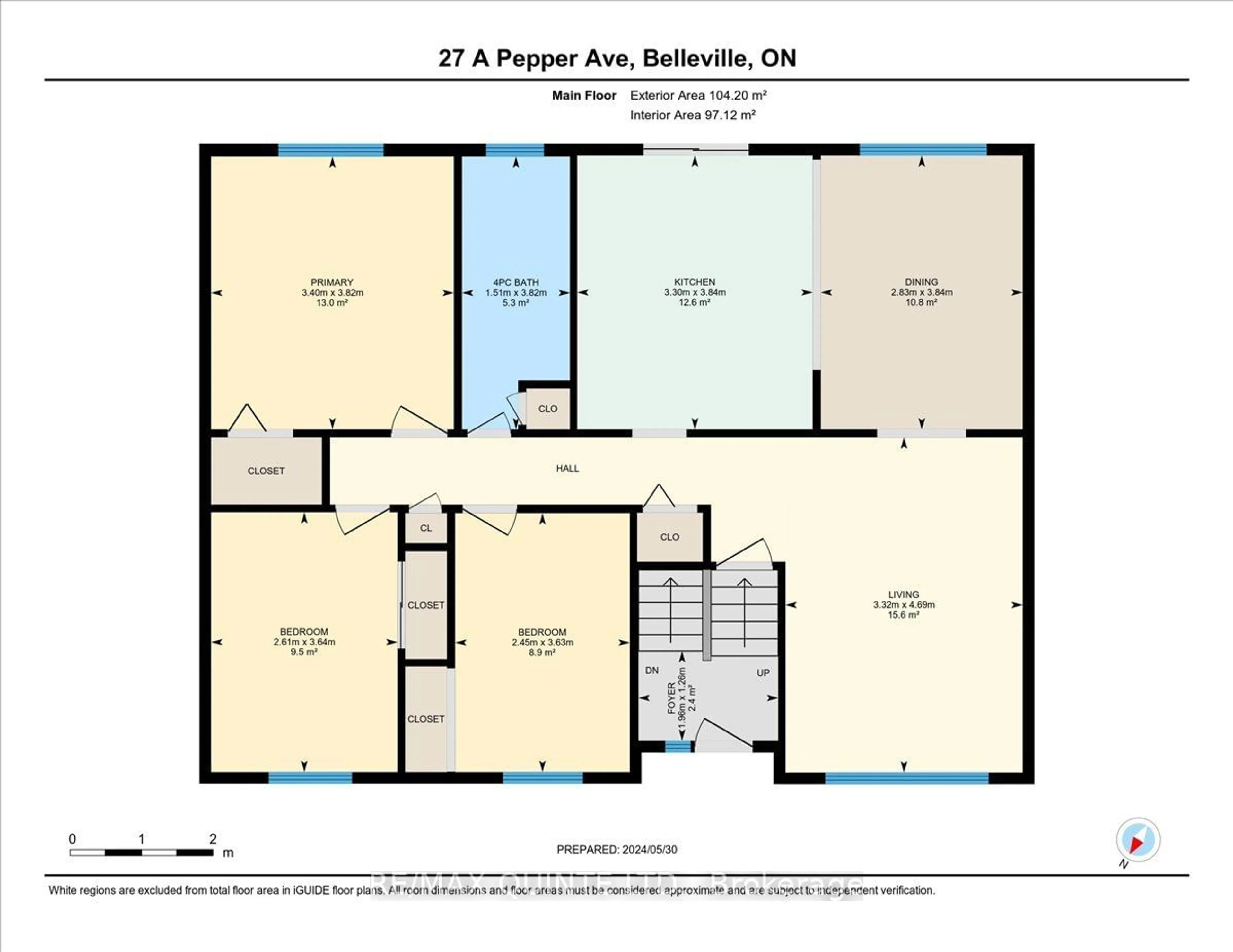 Floor plan for 27 Pepper Ave, Belleville Ontario K8P 4R2