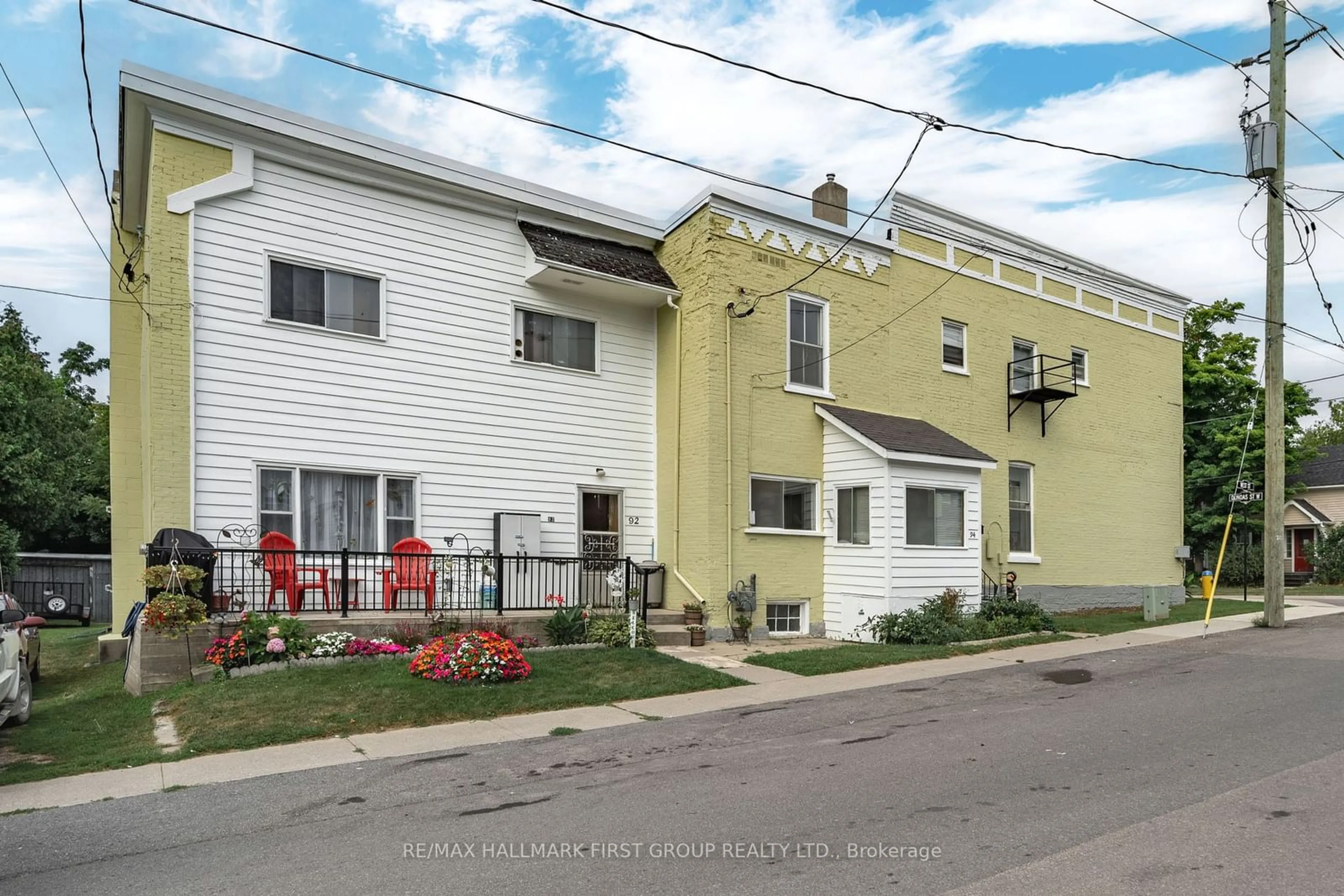 A pic from exterior of the house or condo, the street view for 70 Dundas St, Greater Napanee Ontario K7R 1Z8