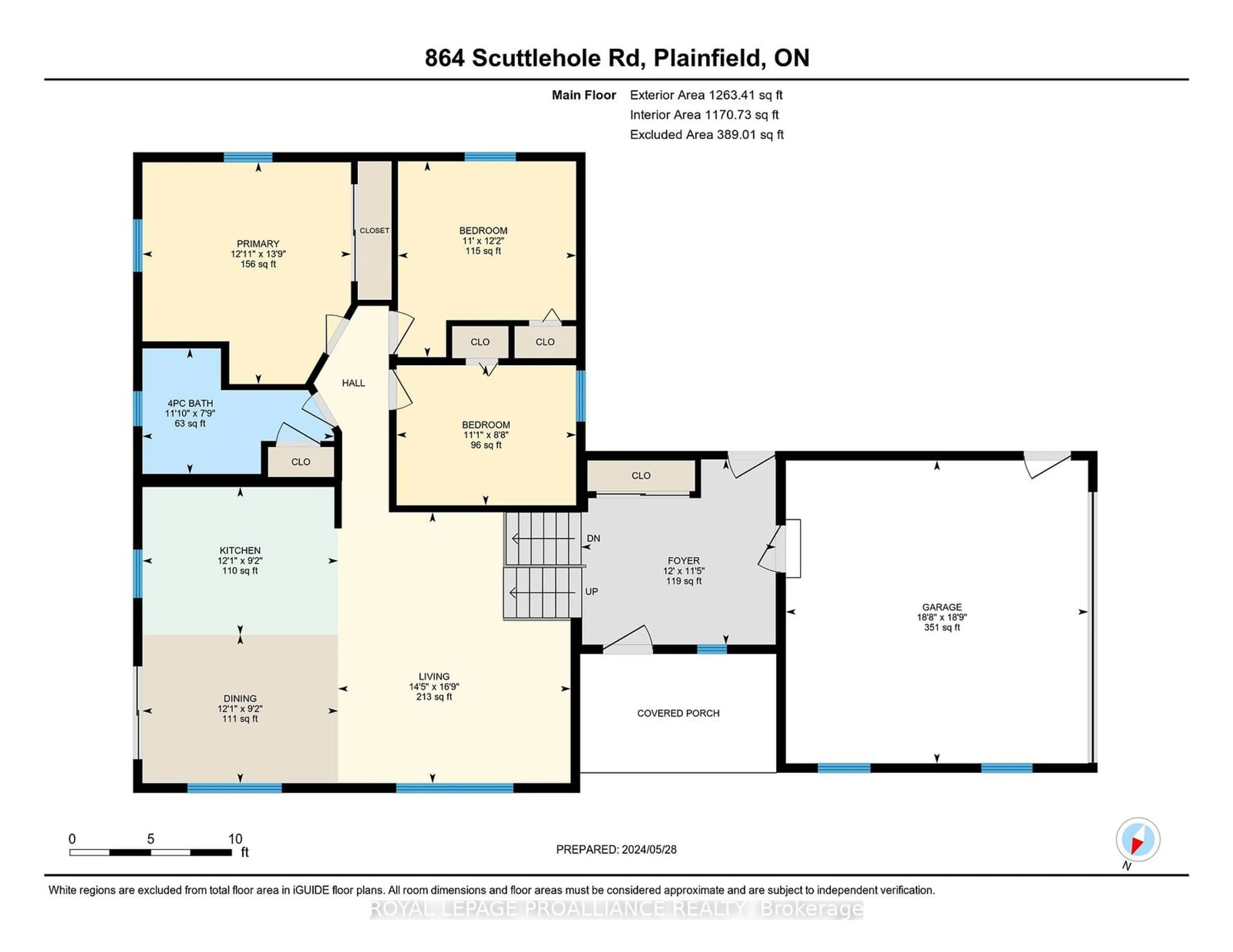 Floor plan for 864 Scuttlehole Rd, Belleville Ontario K0K 2Y0