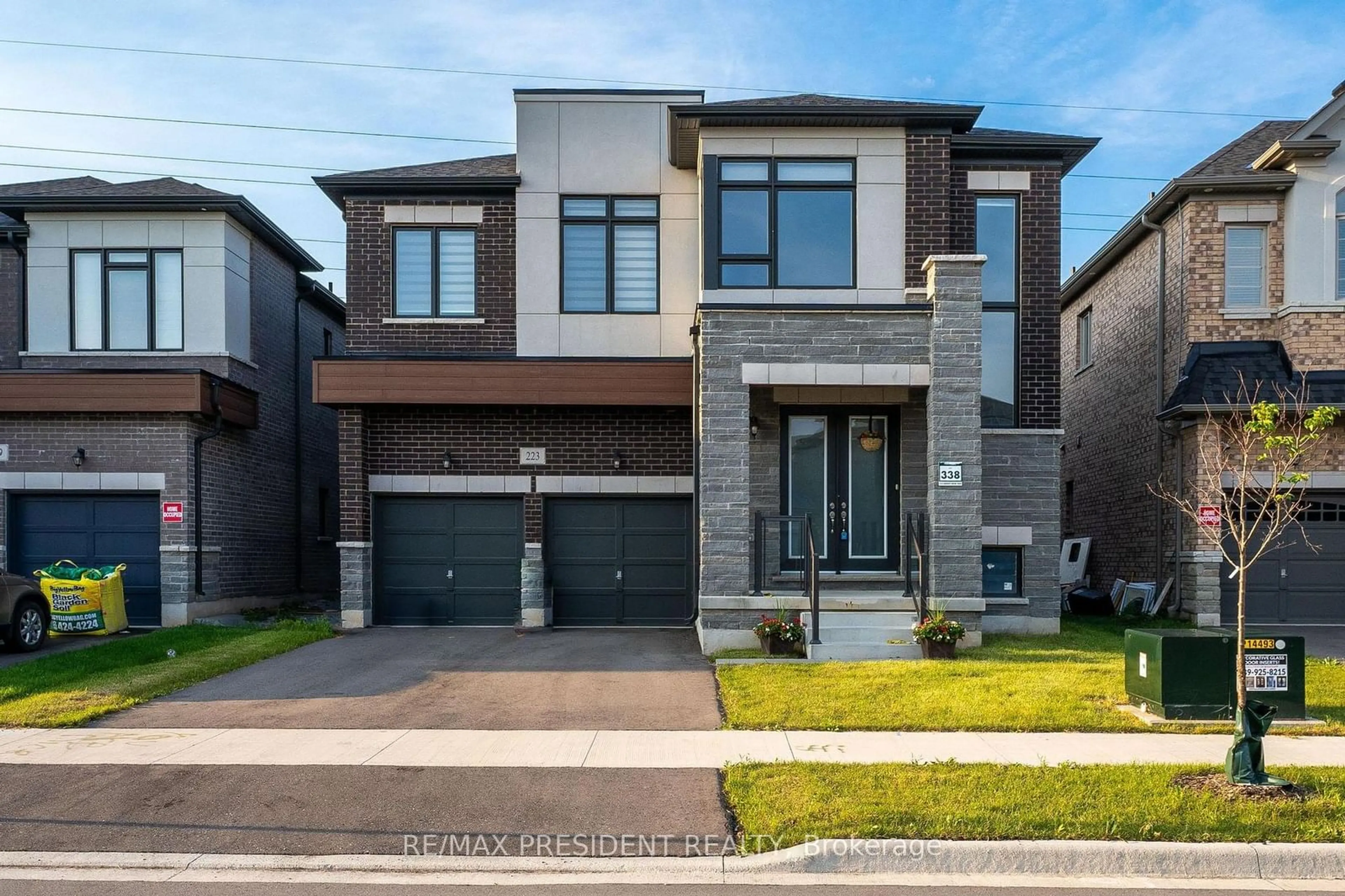 Home with brick exterior material for 223 Granite Ridge Tr, Hamilton Ontario L8B 1Z1
