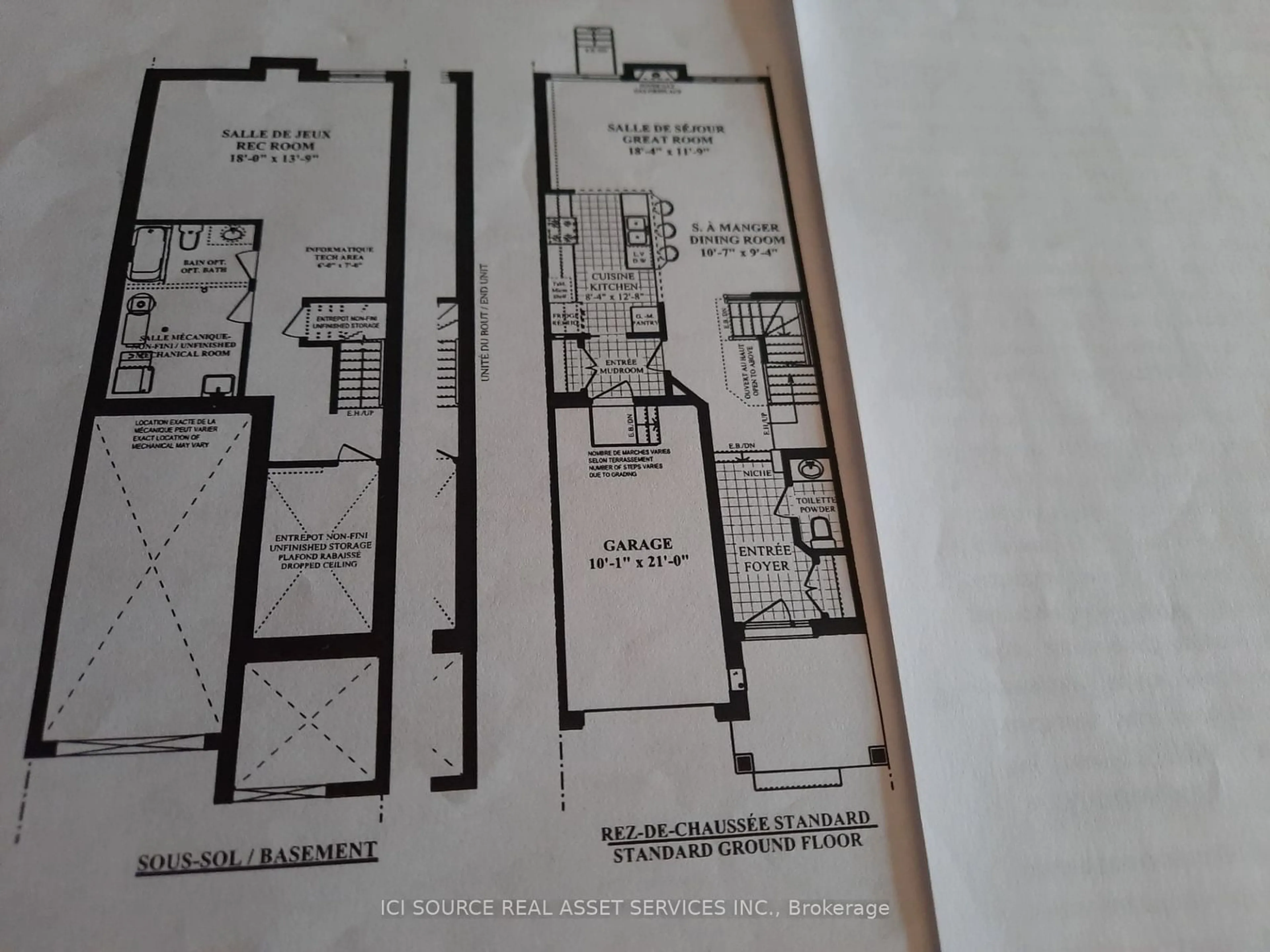 Floor plan for 730 Teasel Way, Ottawa Ontario K1T 3X1
