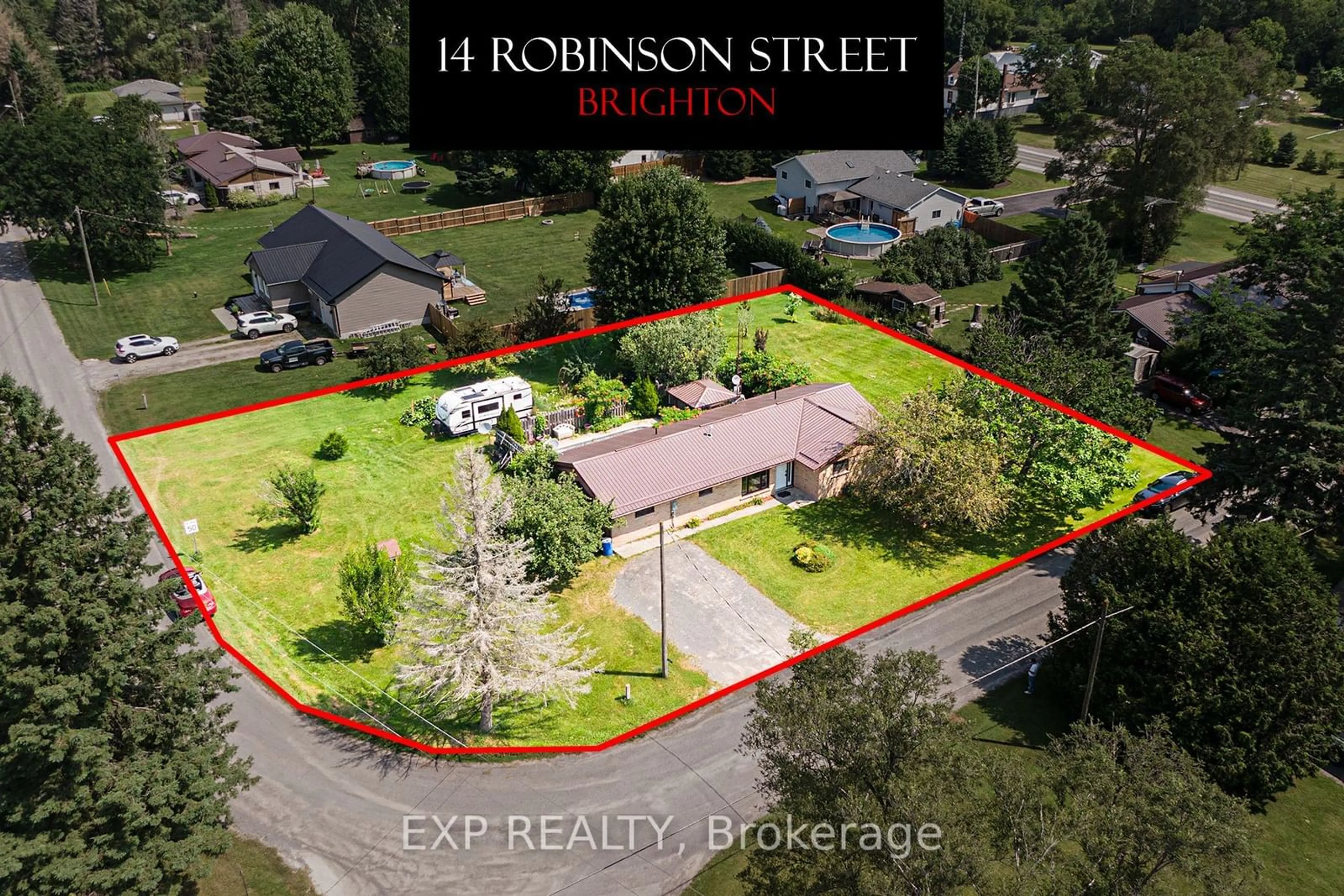Frontside or backside of a home for 14 Robinson St, Brighton Ontario K0K 1R0