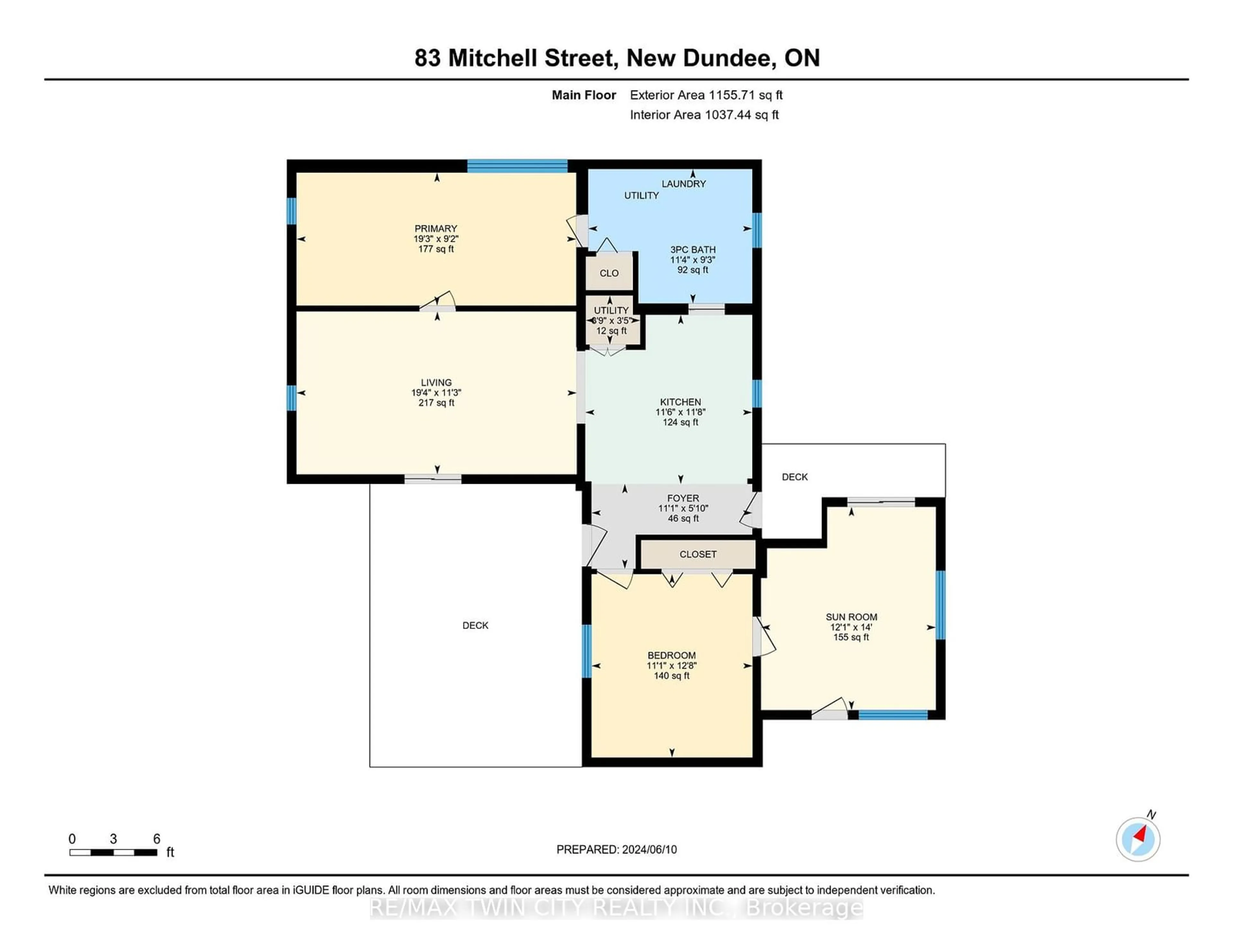Floor plan for 83 Mitchell St, Wilmot Ontario N0B 2E0