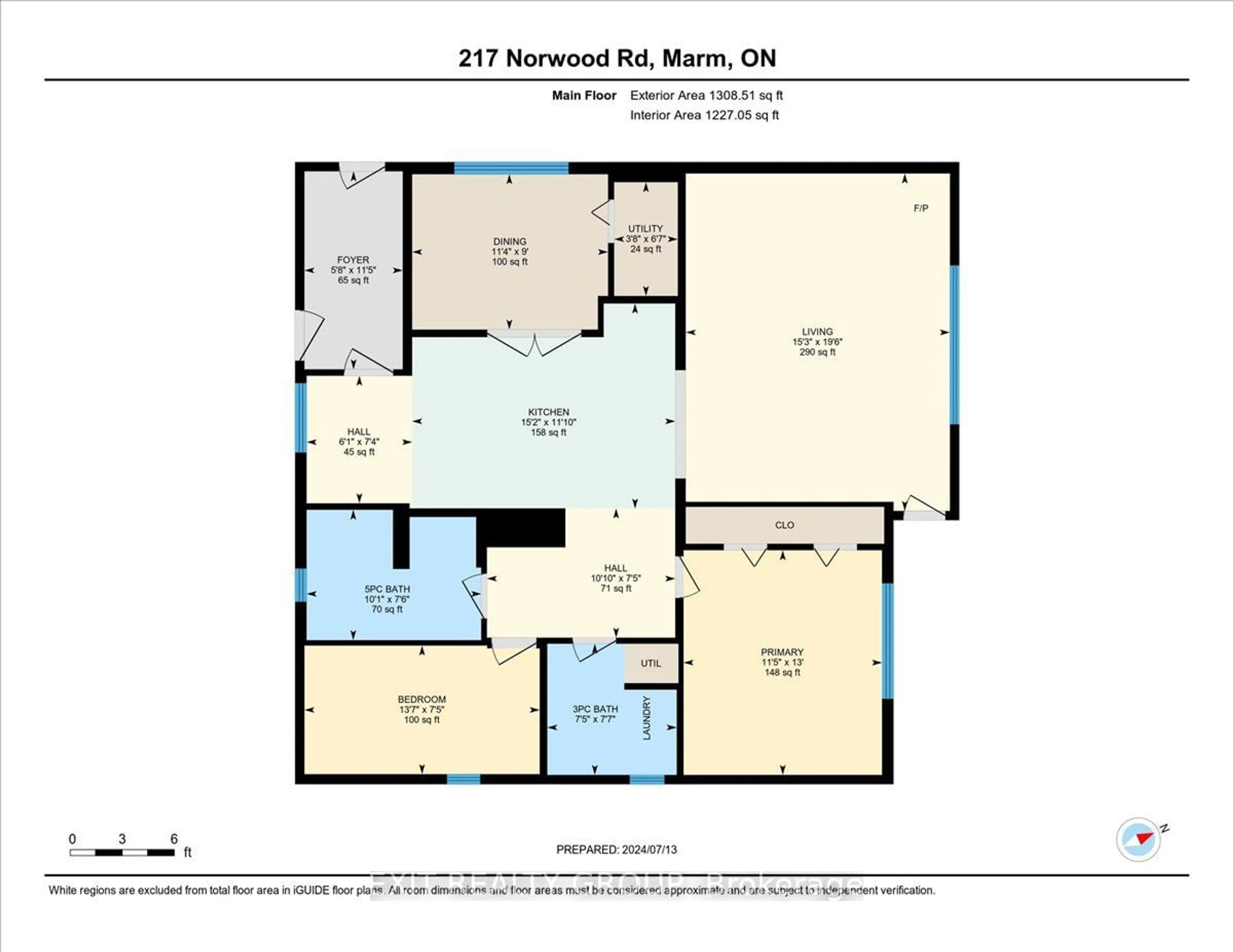 Floor plan for 217 Norwood Rd, Marmora and Lake Ontario K0K 2M0