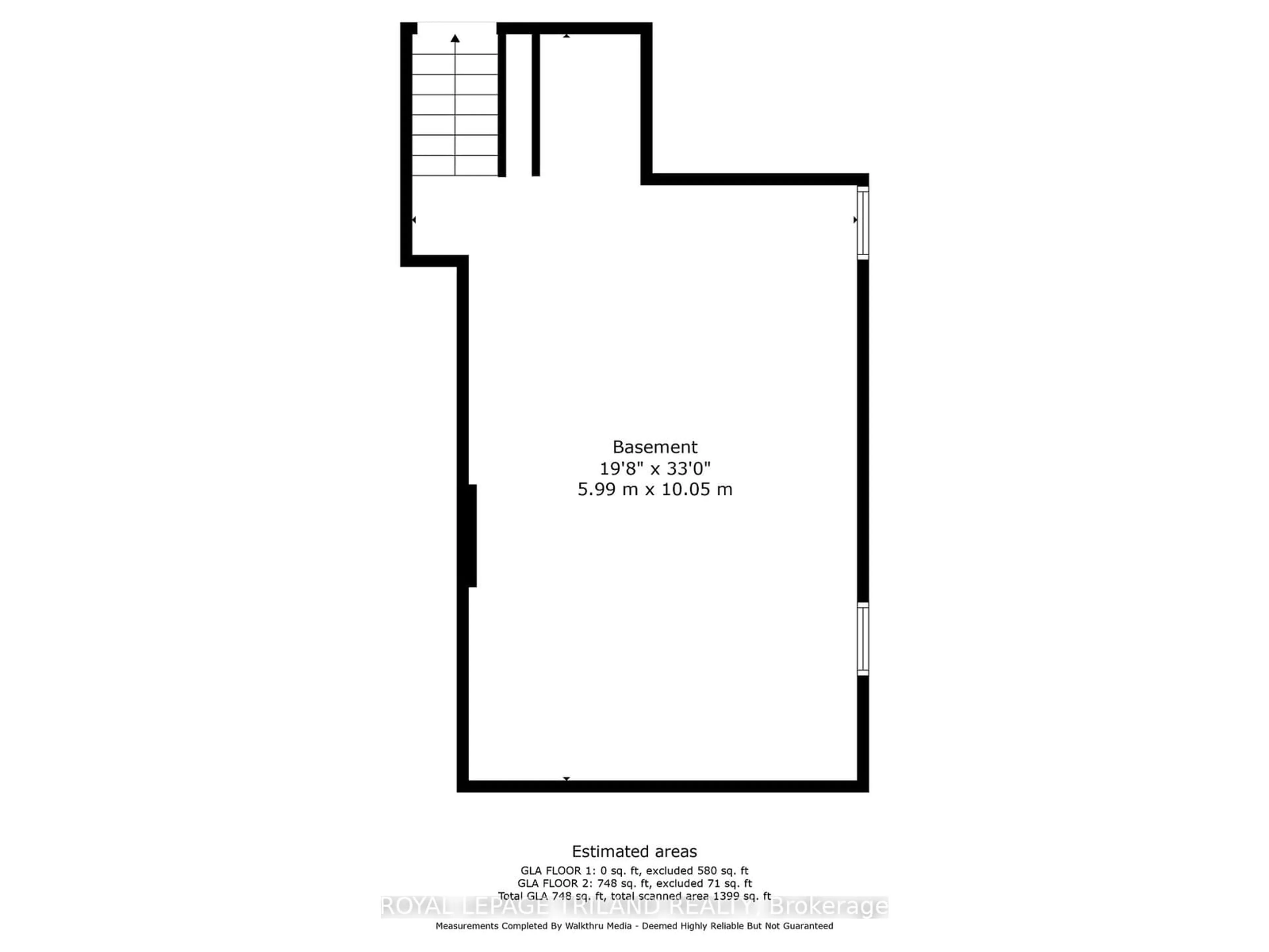 Floor plan for 54 Lyman St, London Ontario N5Y 1M6