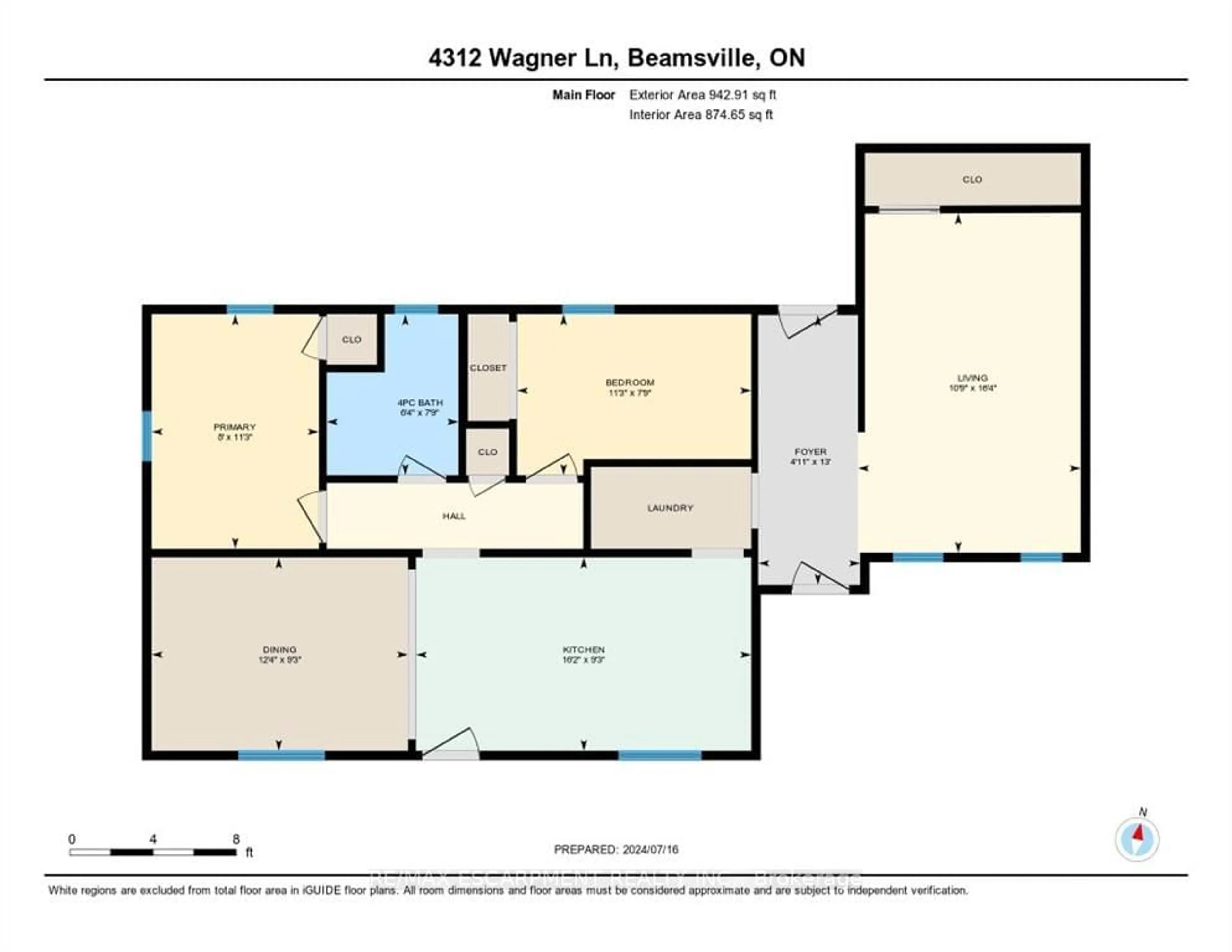 Floor plan for 4312 Wagner Lane, Lincoln Ontario L3J 0N2