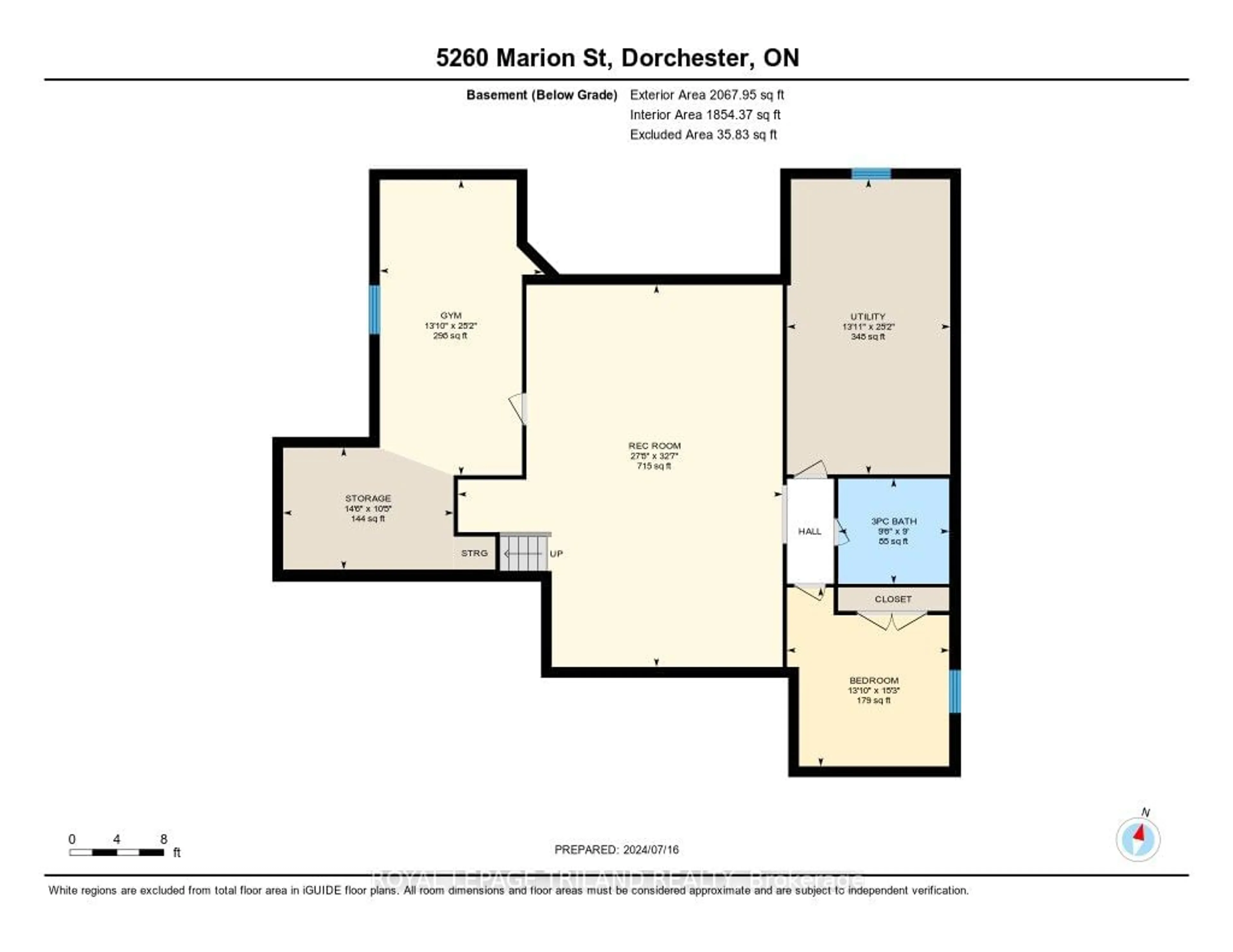 Floor plan for 5260 MARION St, Thames Centre Ontario N0L 1G4