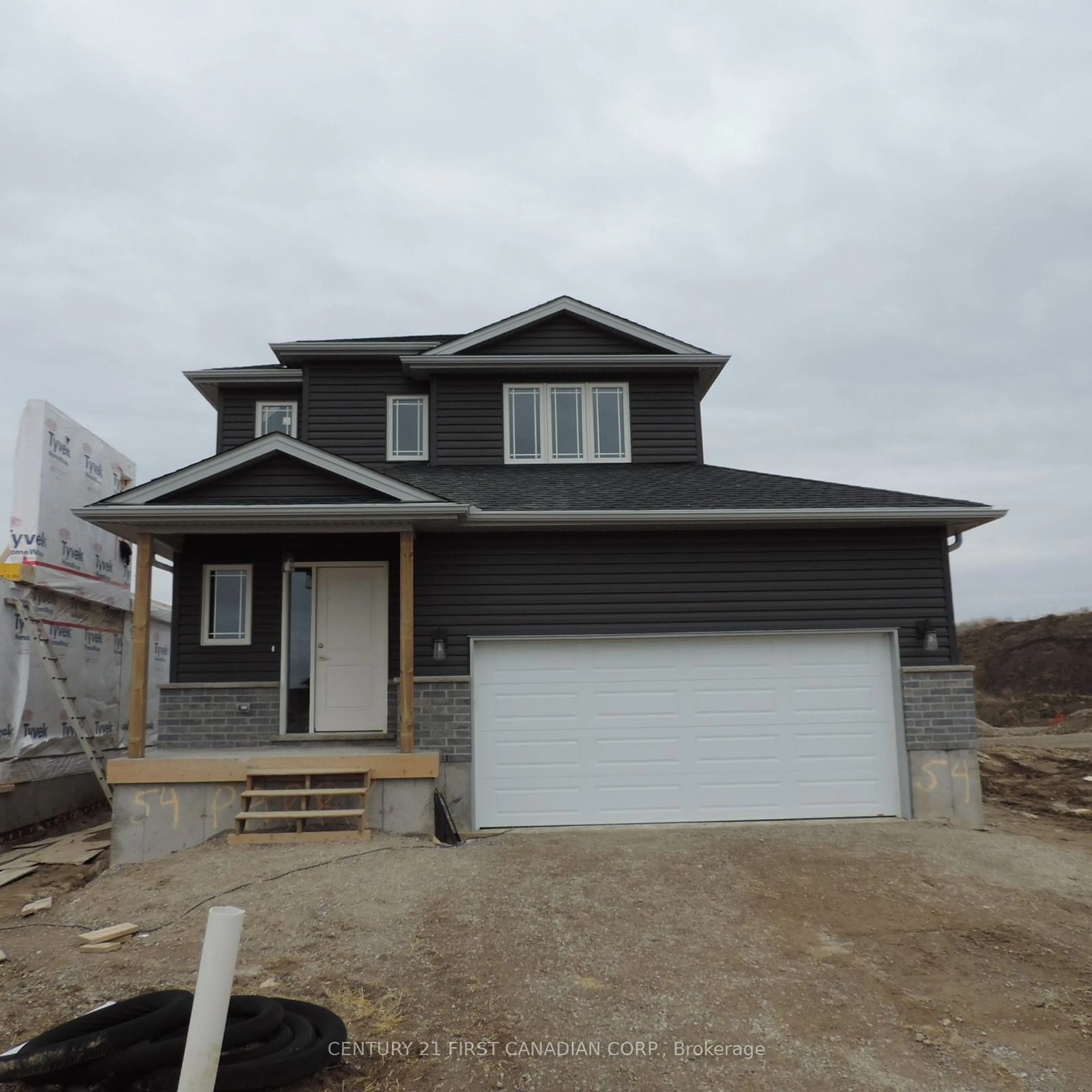 Frontside or backside of a home, the street view for 119 Sheldabren St, North Middlesex Ontario N0M 1A0