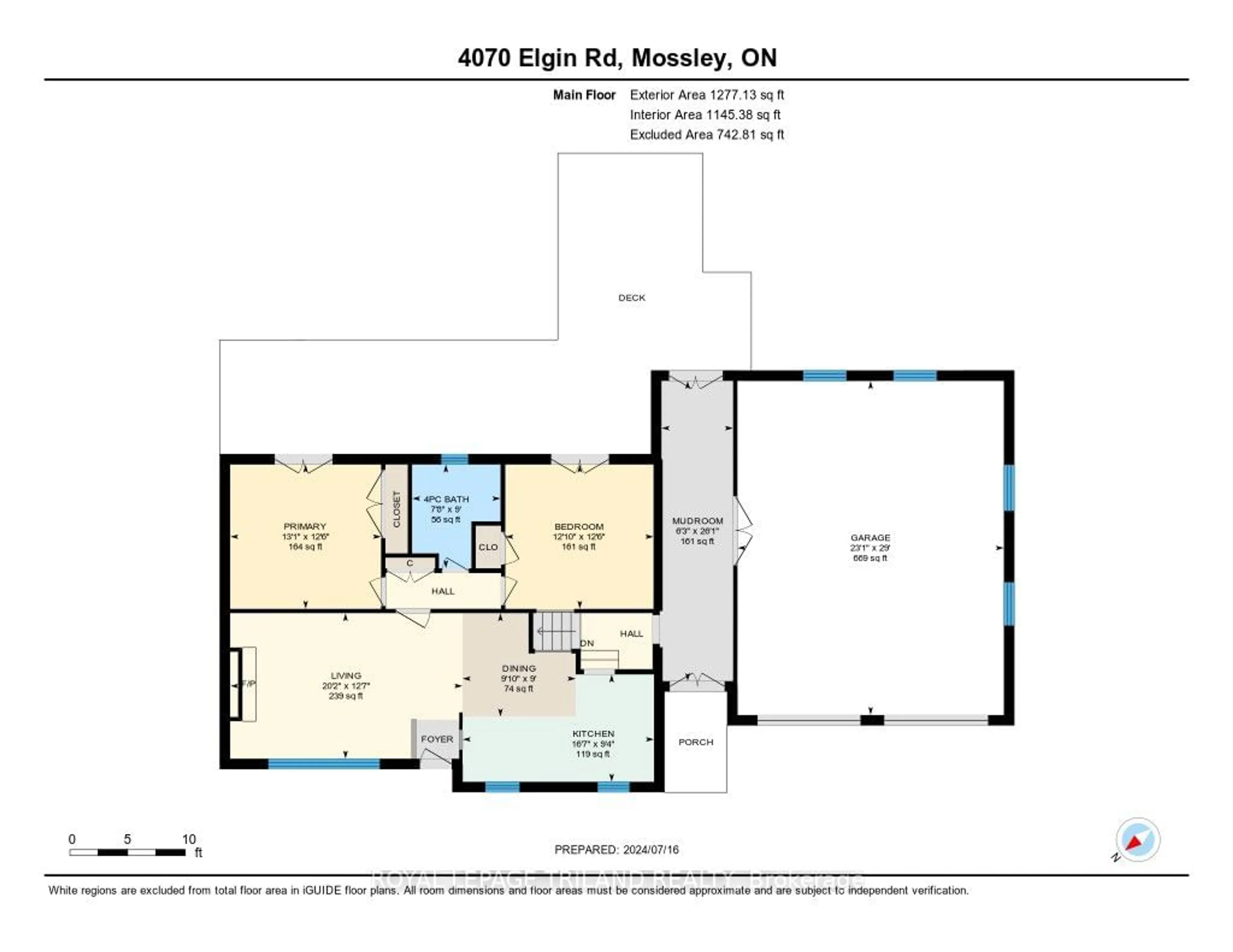 Floor plan for 4070 Elgin Rd, Thames Centre Ontario N0L 1V0