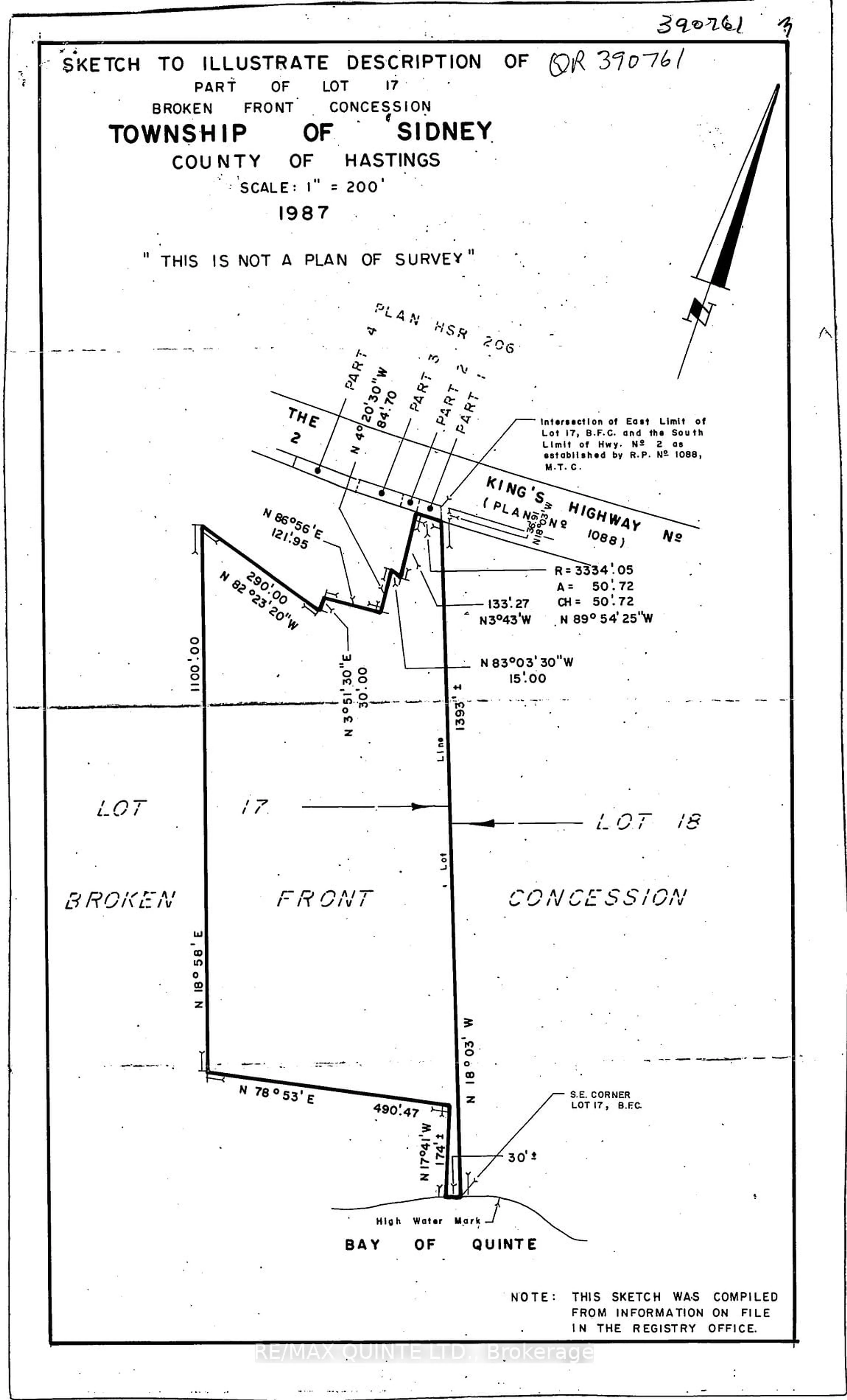 Floor plan for 1100/06 Old Highway 2, Quinte West Ontario K8N 4Z2
