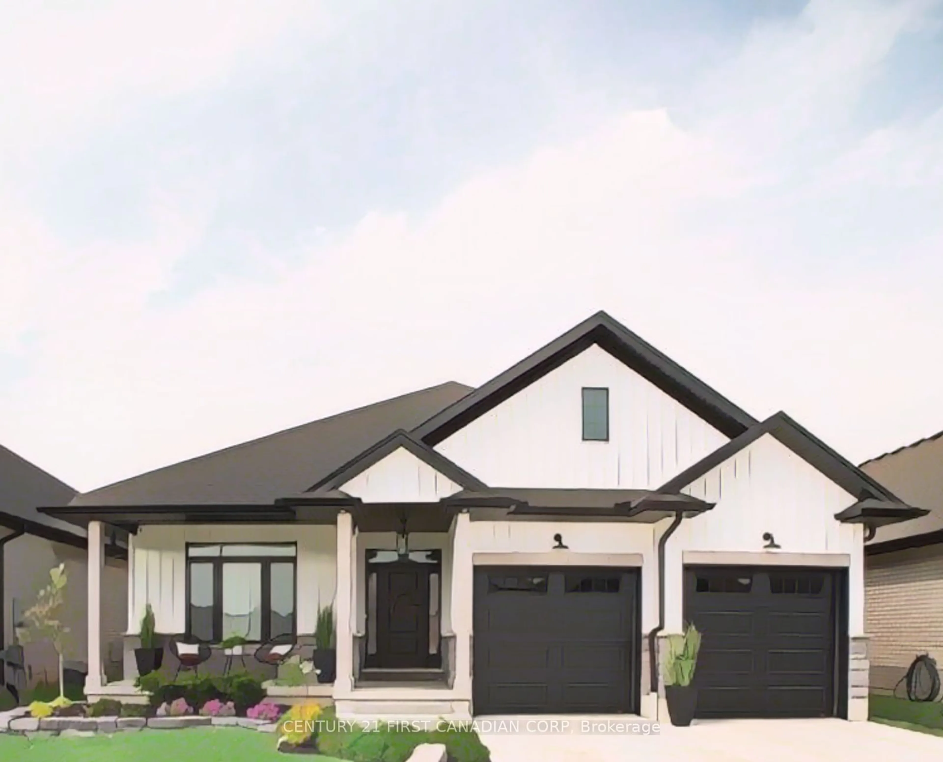 Frontside or backside of a home for 44 Briscoe Cres, Strathroy-Caradoc Ontario N7G 0G3