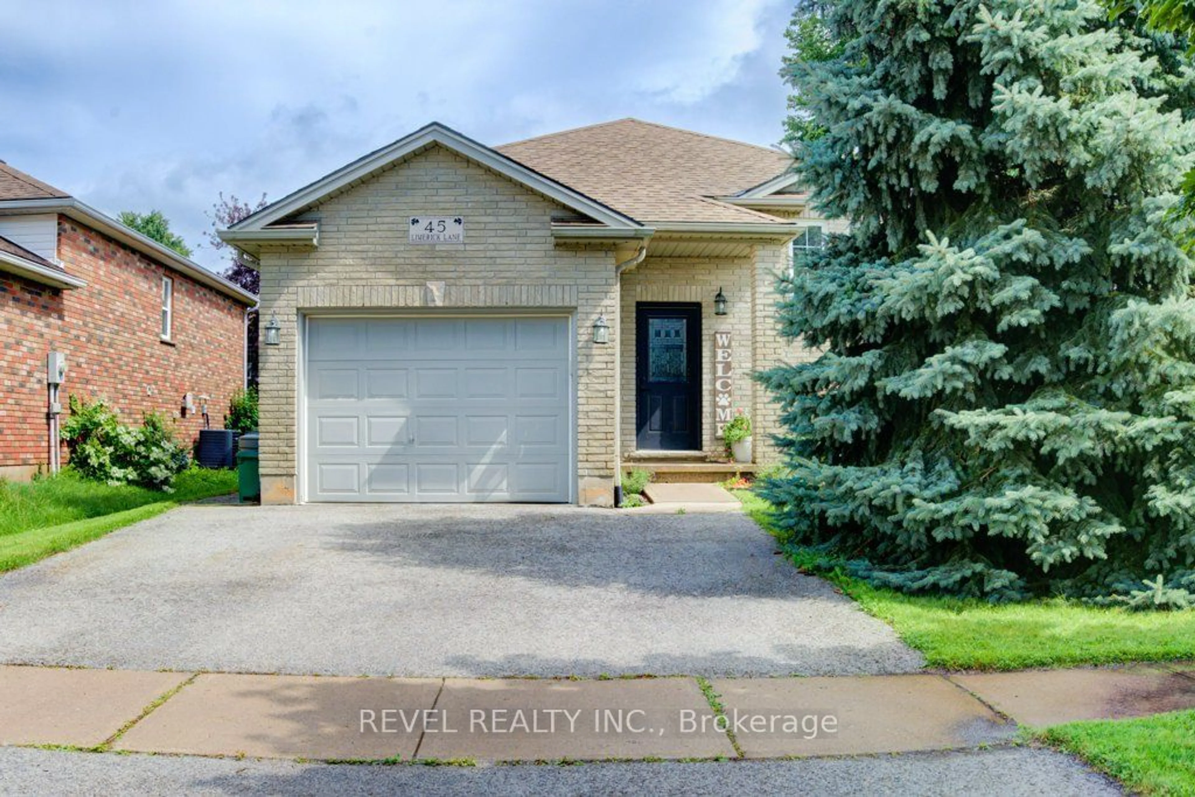 Frontside or backside of a home for 45 Limerick Lane, Brantford Ontario N3T 6L3