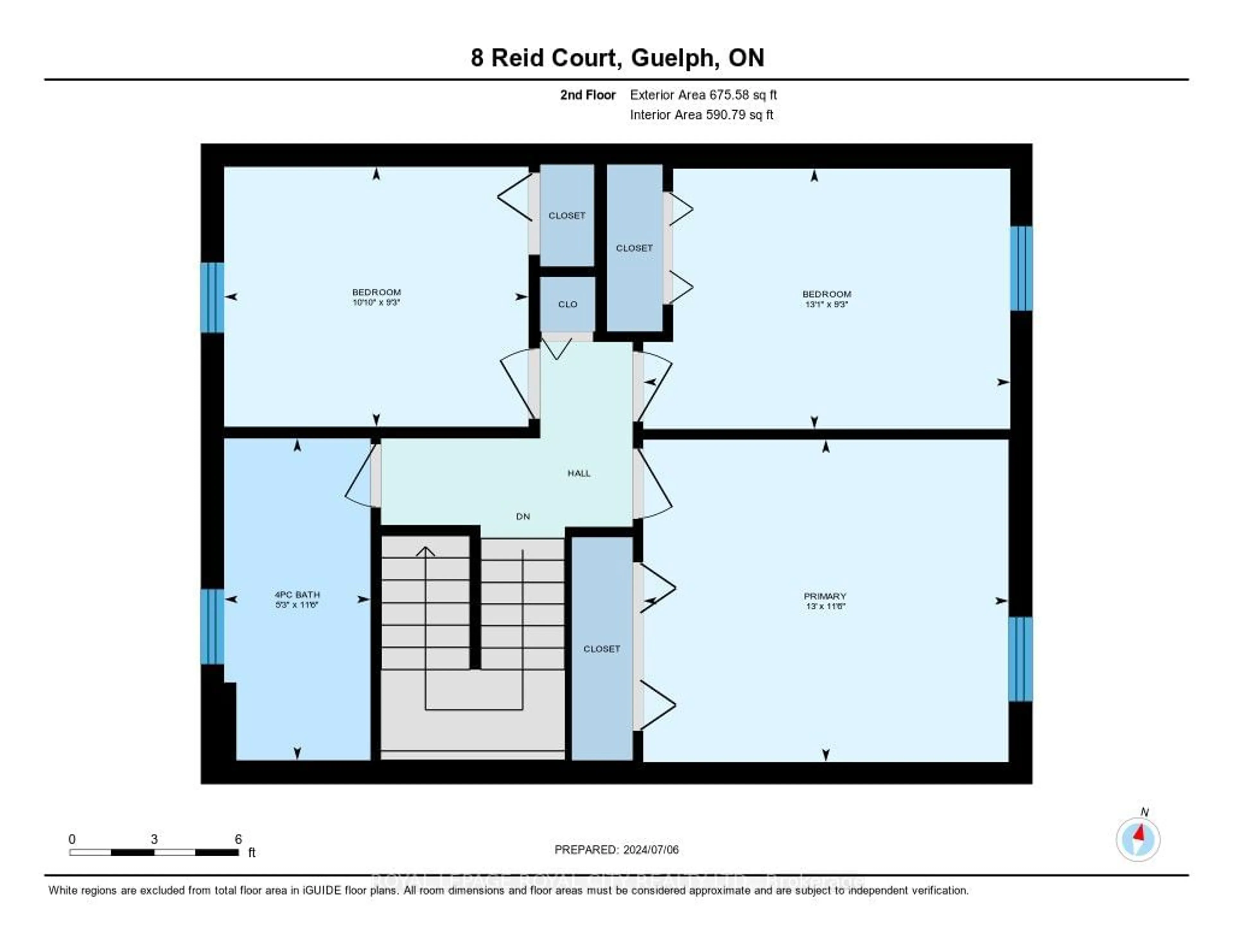 Floor plan for 8 Reid Crt, Guelph Ontario N1G 3R6