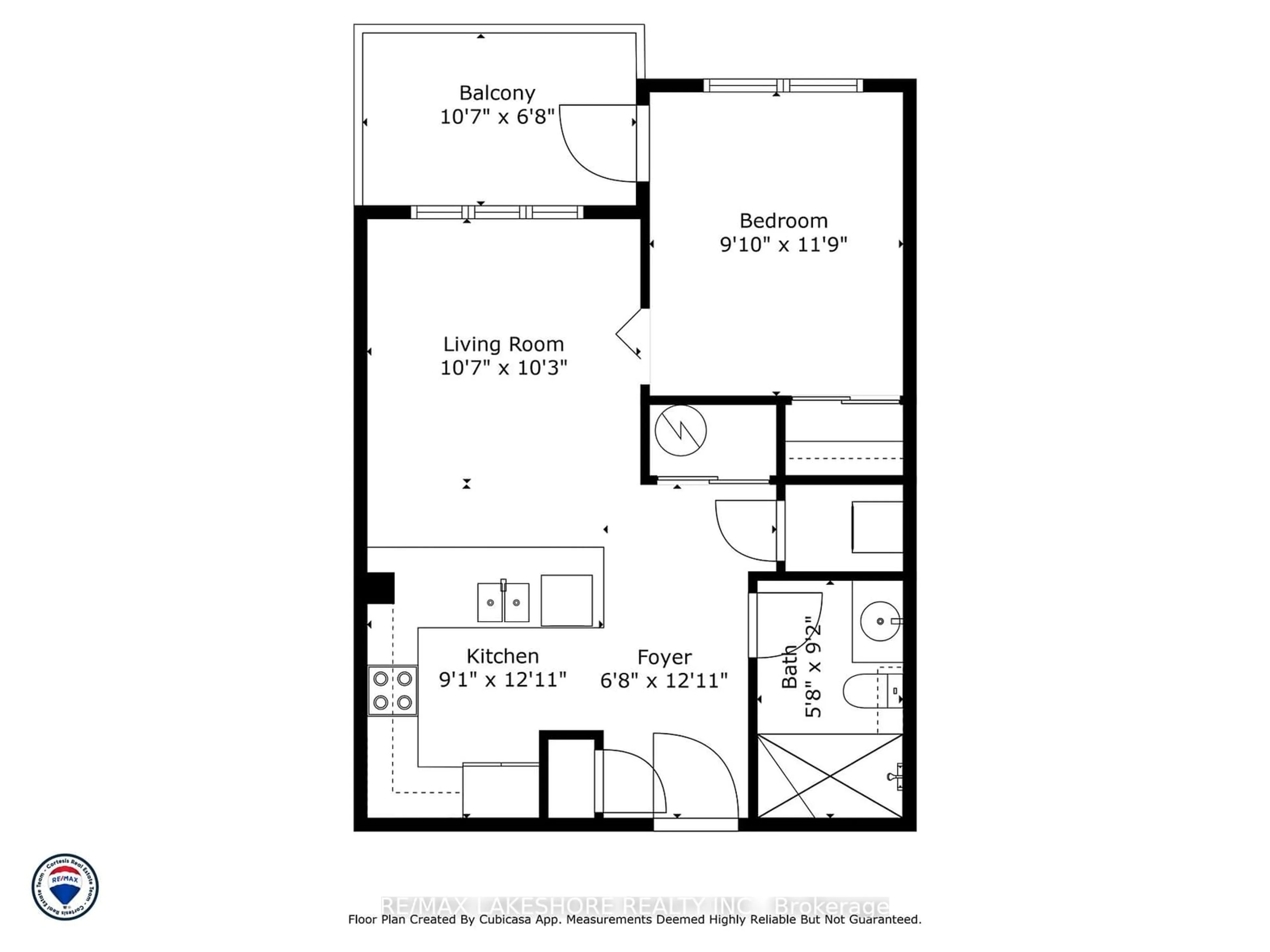 Floor plan for 50 Mill St #303, Port Hope Ontario L1A 2T2