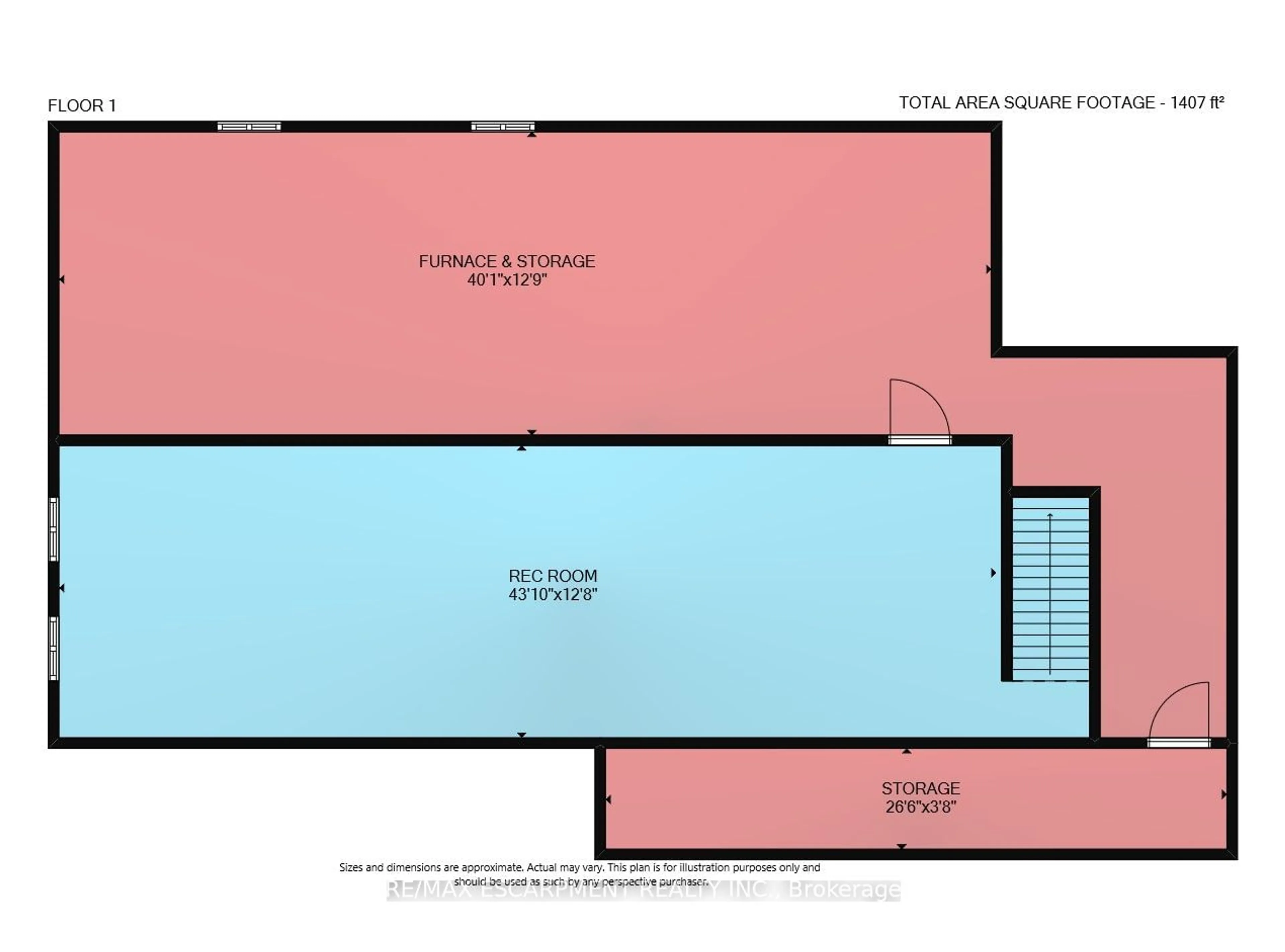 Floor plan for 12750 Mittlestaedt Rd, Wainfleet Ontario L0S 1V0