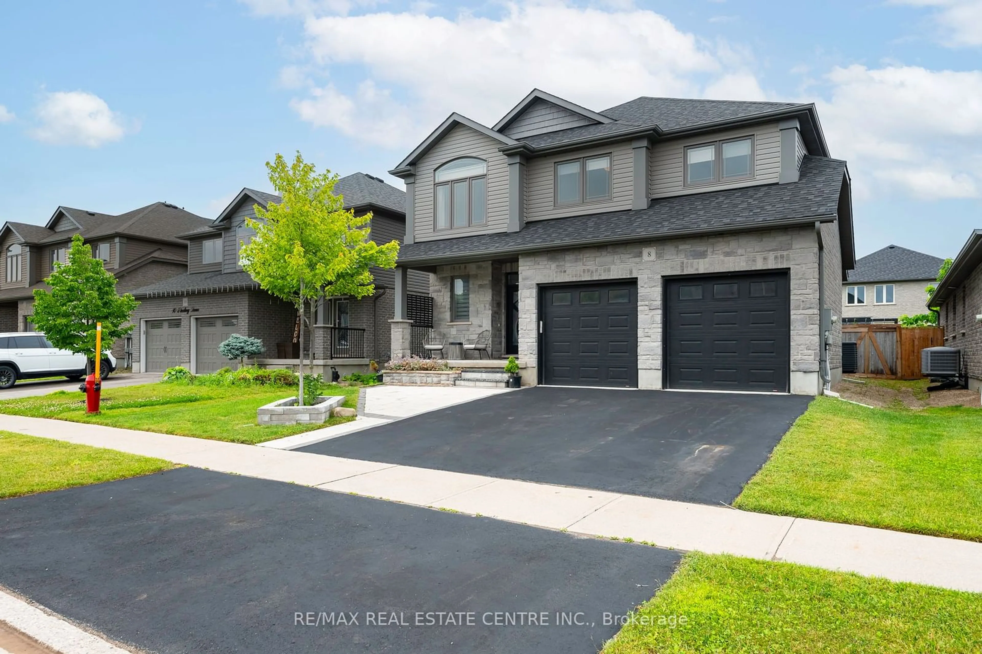 Frontside or backside of a home for 8 Stuckey Lane, East Luther Grand Valley Ontario L9W 6W4