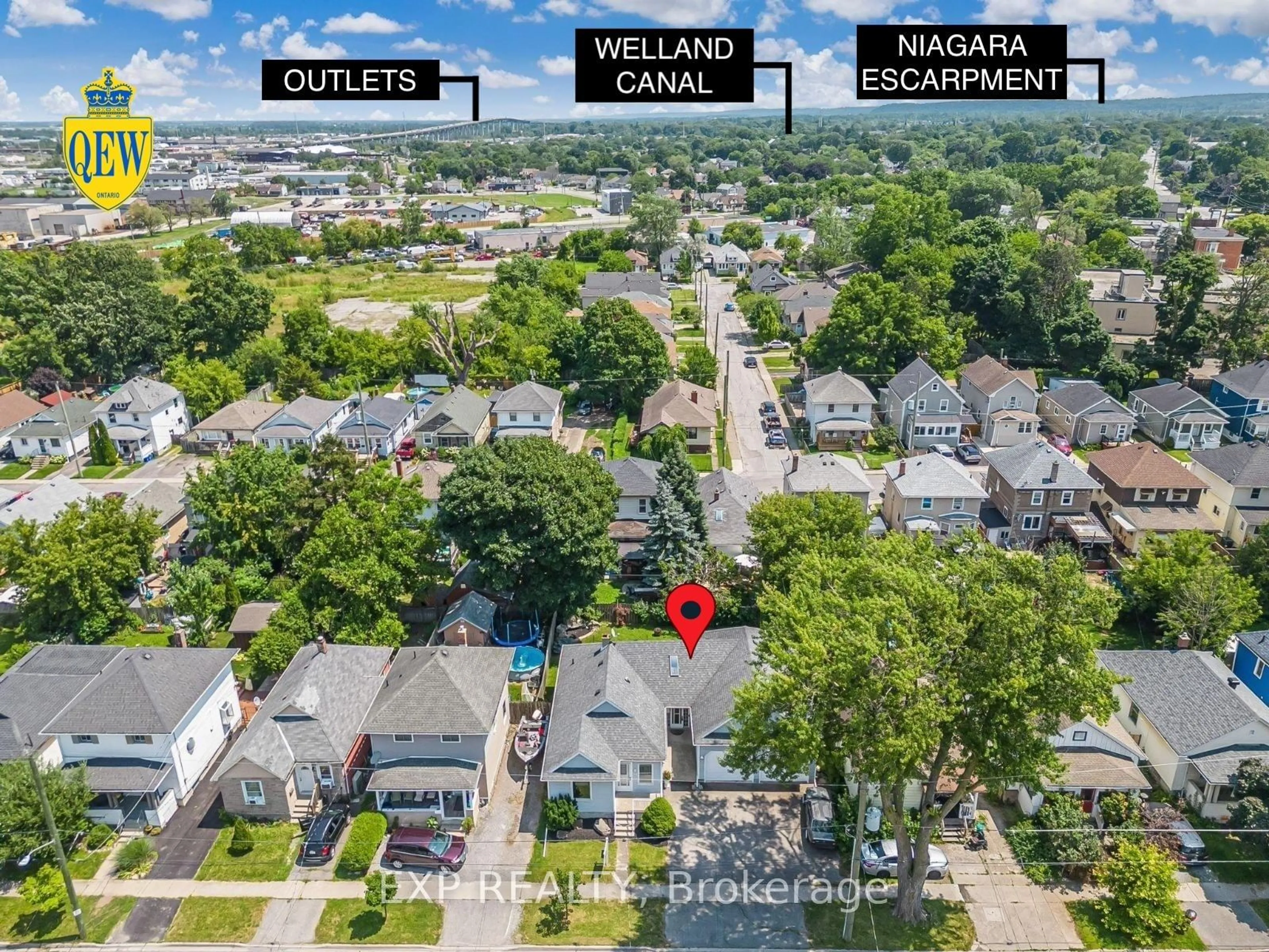 Street view for 14 Berryman Ave, St. Catharines Ontario L2R 3W8