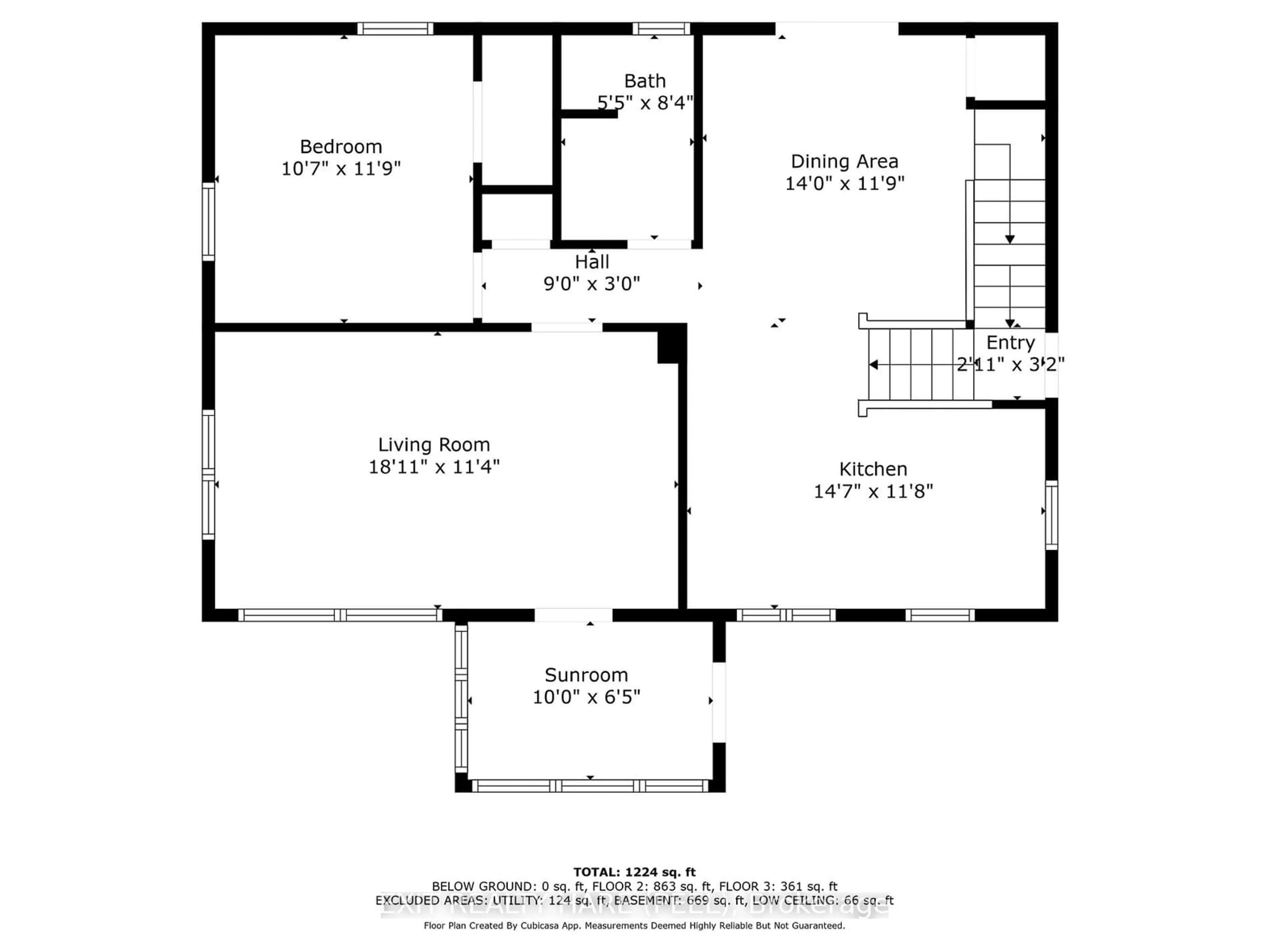 Floor plan for 815 Broad St, Haldimand Ontario N1A 1H4