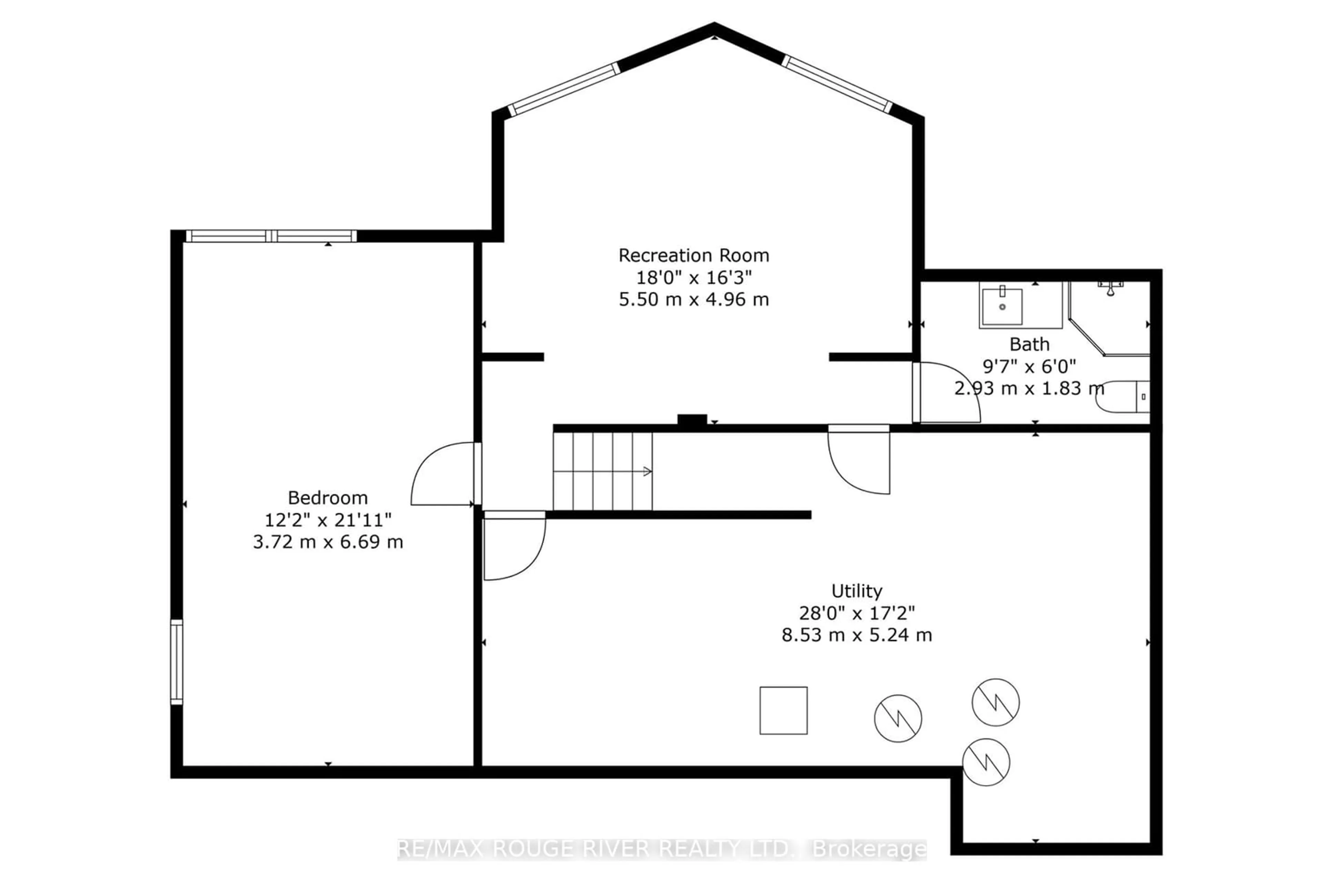 Floor plan for 103 Colton St #7, Cramahe Ontario K0K 1S0