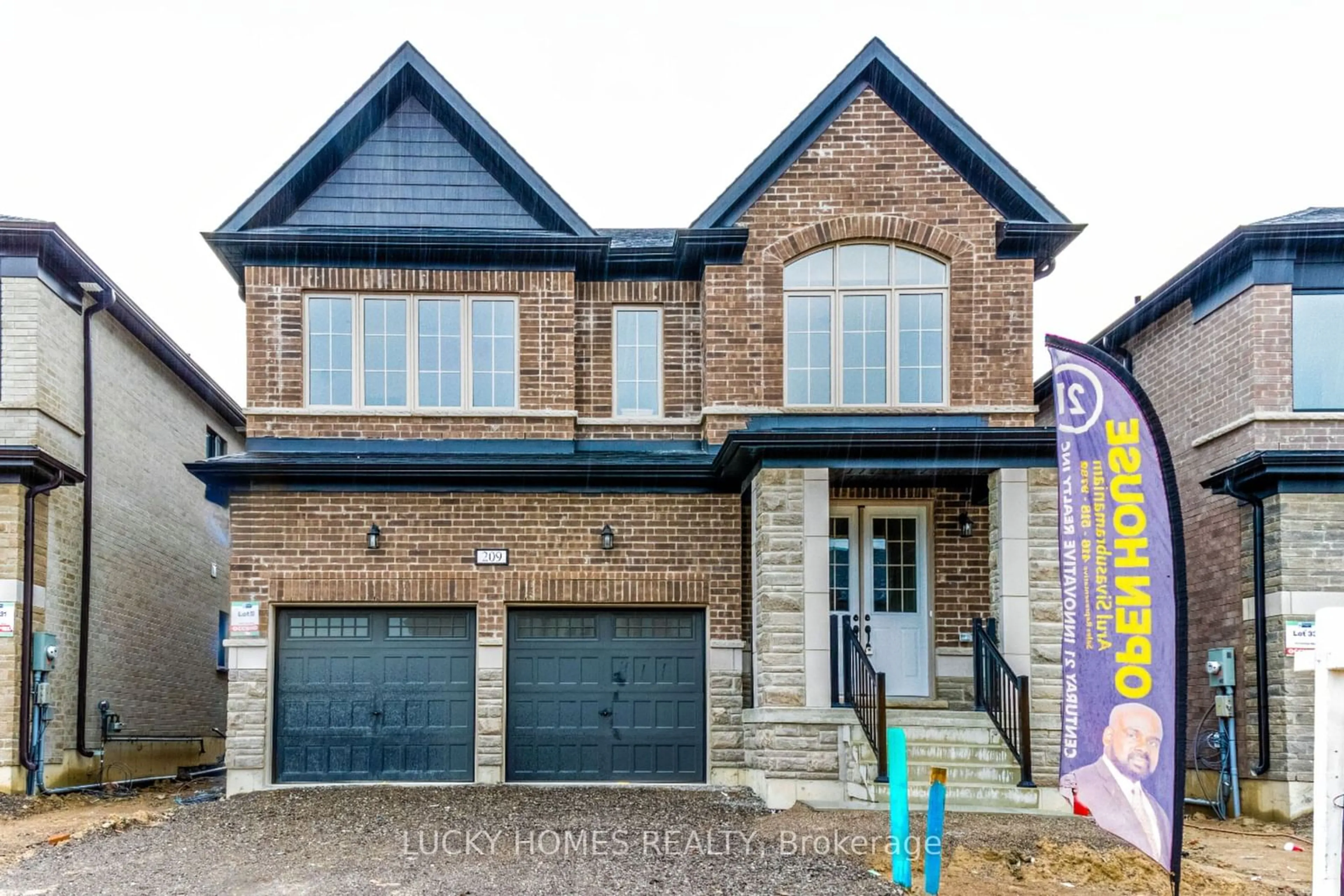 Home with brick exterior material for 209 Flavelle Way, Peterborough Ontario K9K 0J1