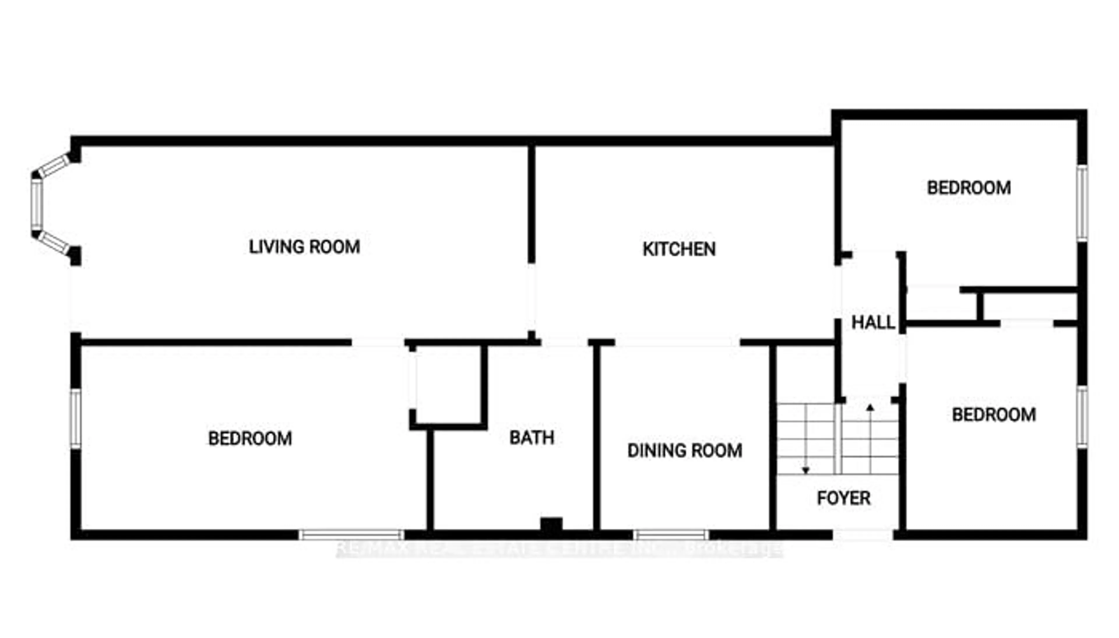 Floor plan for 14 Graham Ave, Hamilton Ontario L8K 2L8