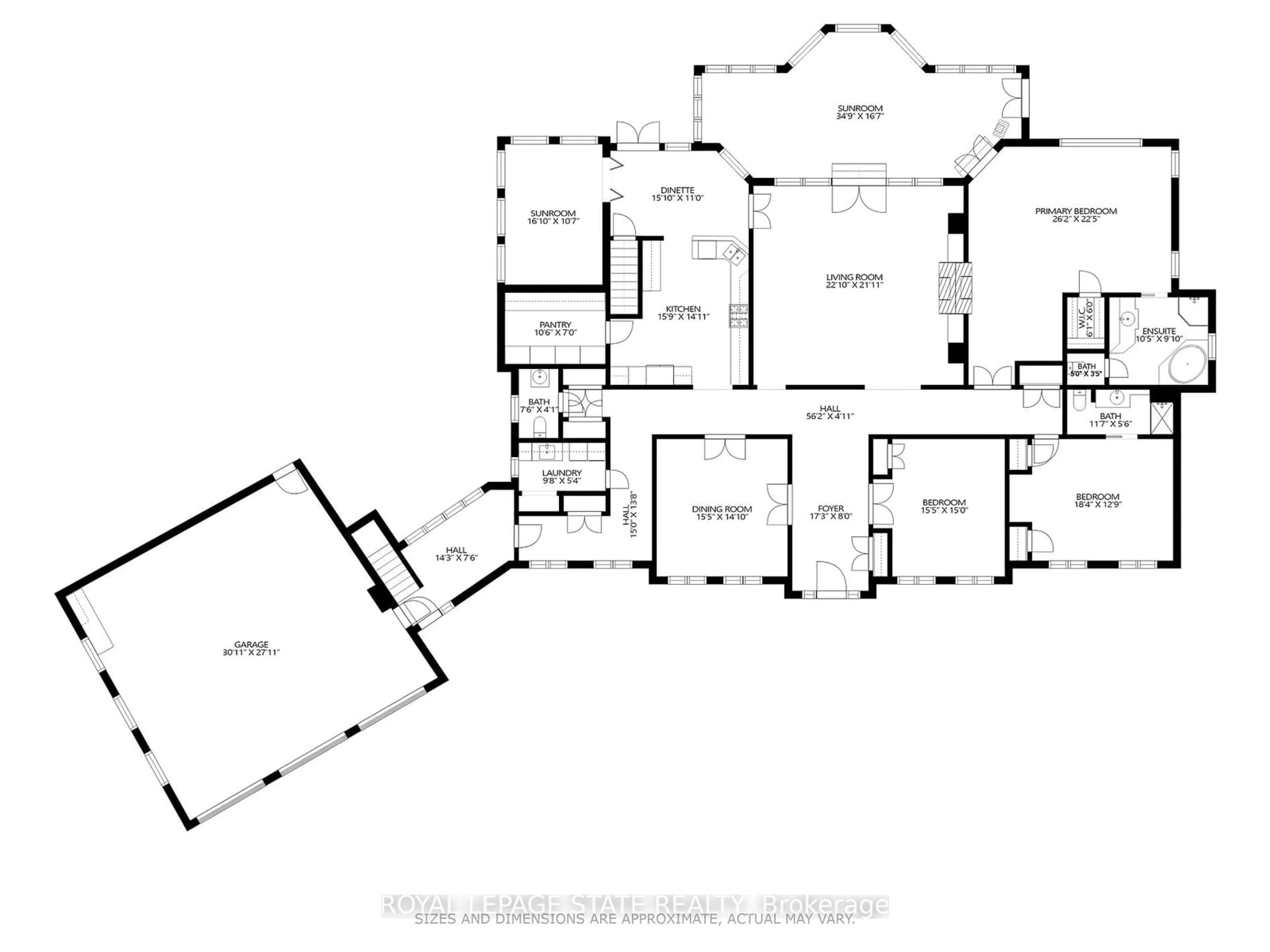 Floor plan for 53 Ranch Rd, Brant Ontario N3T 5M1