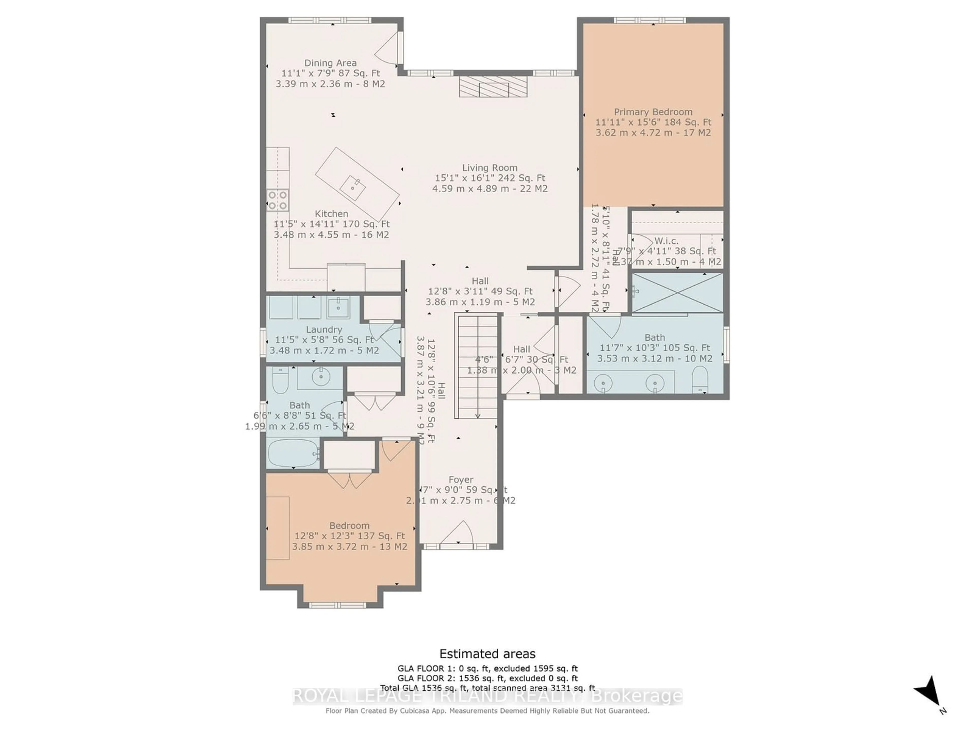 Floor plan for 233 Wedgewood Dr, Woodstock Ontario N4T 0J1