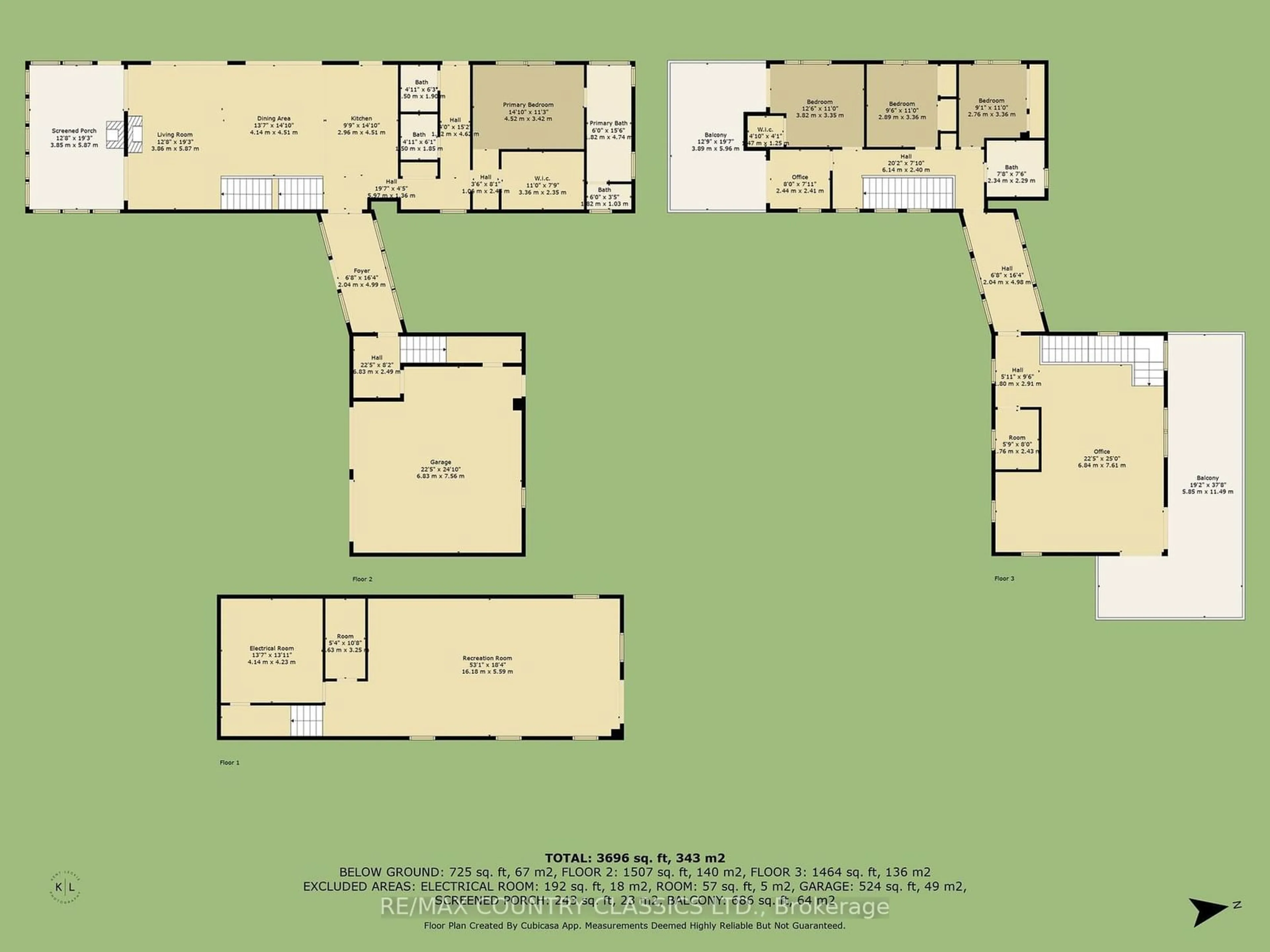 Floor plan for 21 Luke Lane, North Kawartha Ontario K0L 1A0