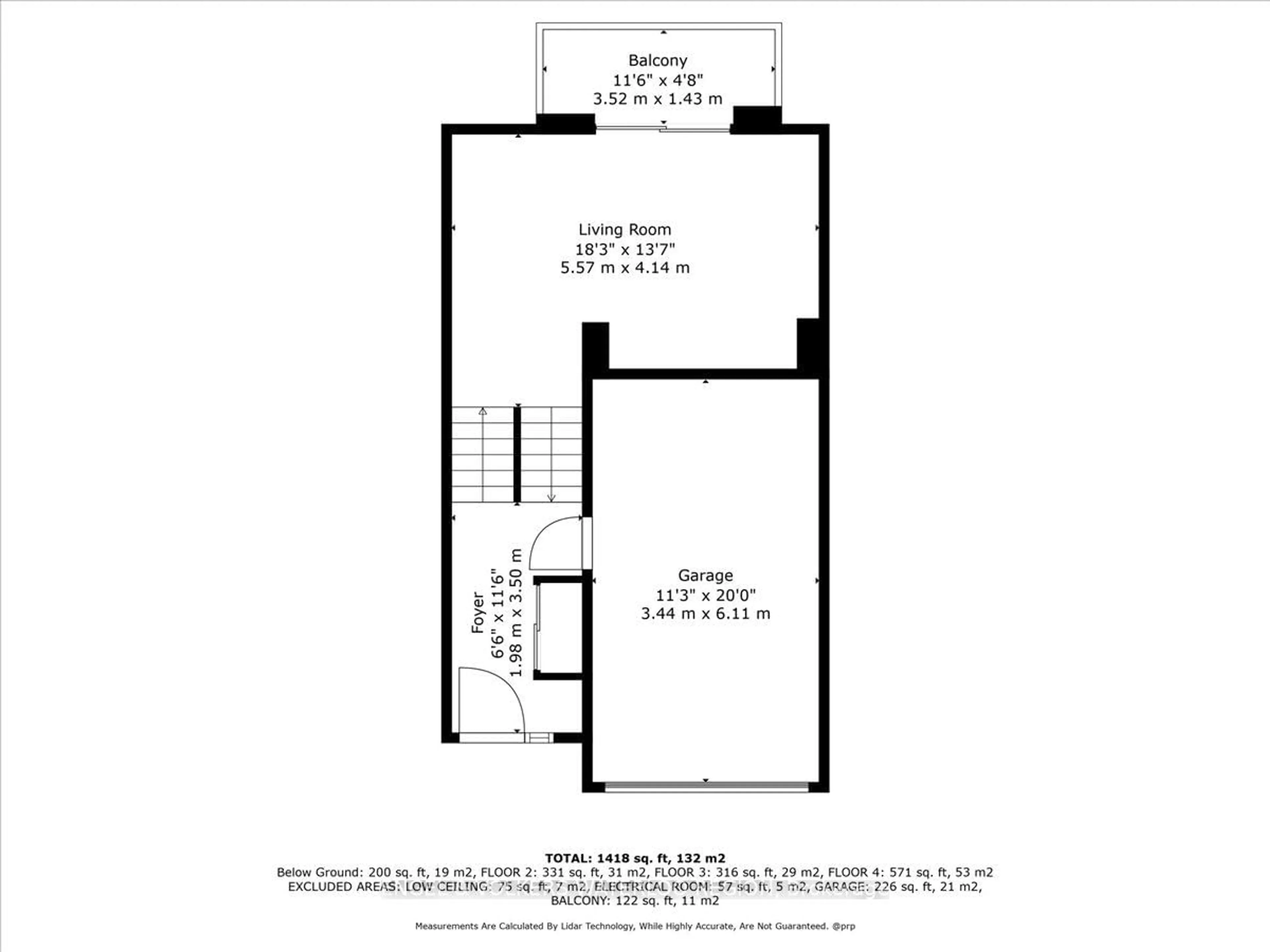 Floor plan for 111 Traynor Ave #30, Kitchener Ontario N2C 2N2