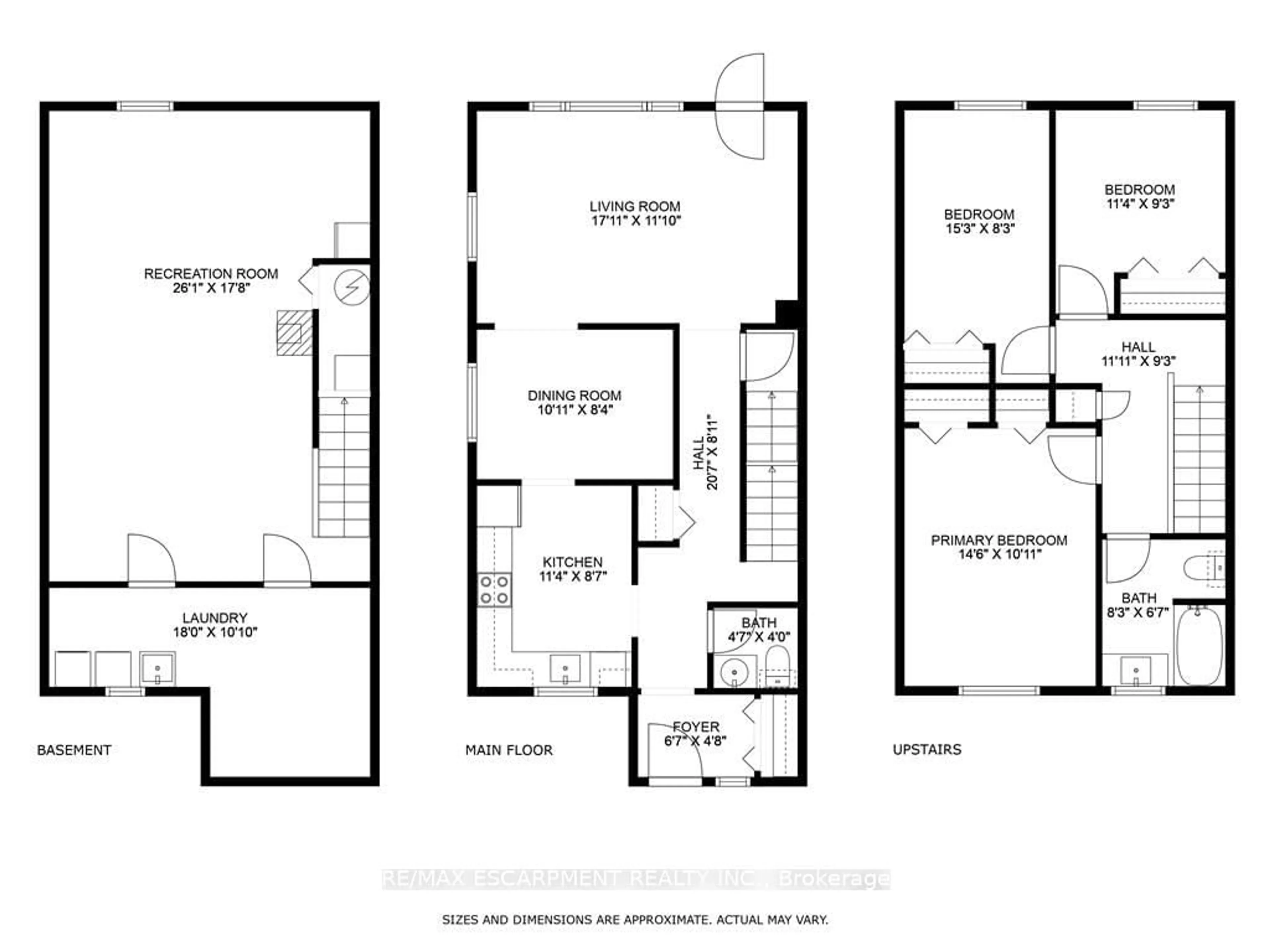 Floor plan for 110 Morgan Ave #5, West Lincoln Ontario L0R 2A0