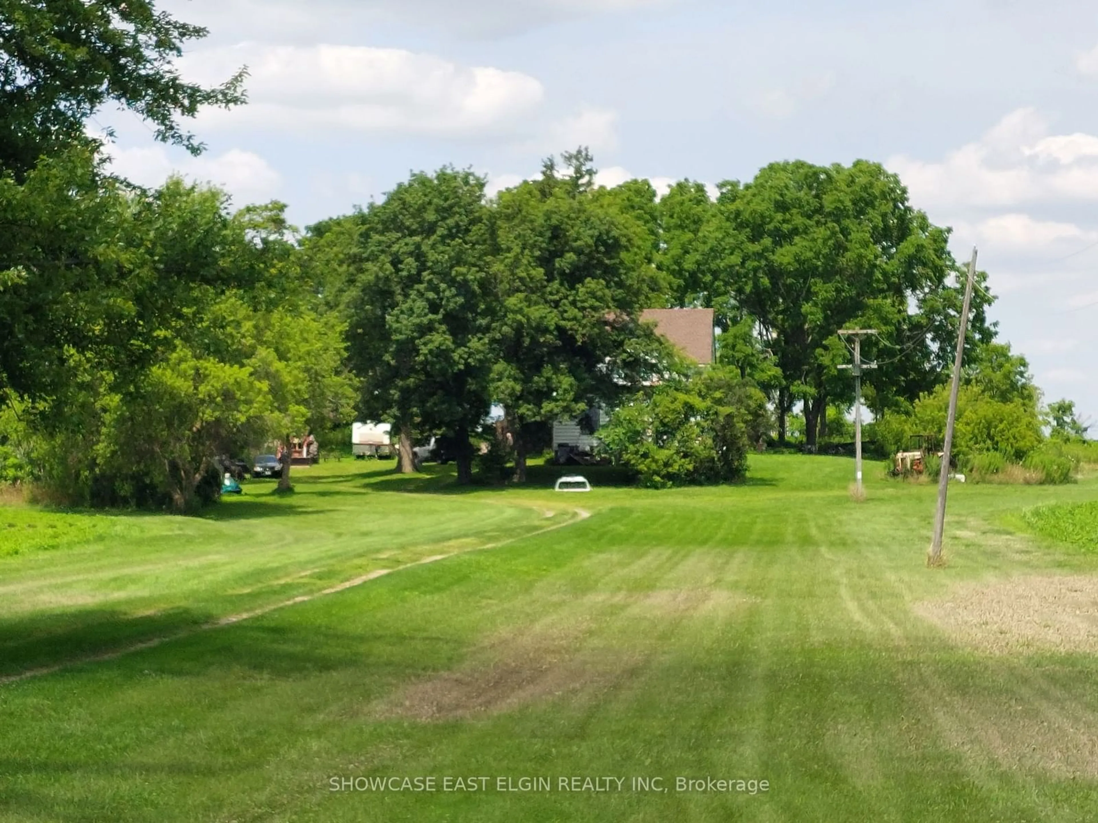 Frontside or backside of a home, the street view for 44640 John Wise Line, Central Elgin Ontario N5P 3S9