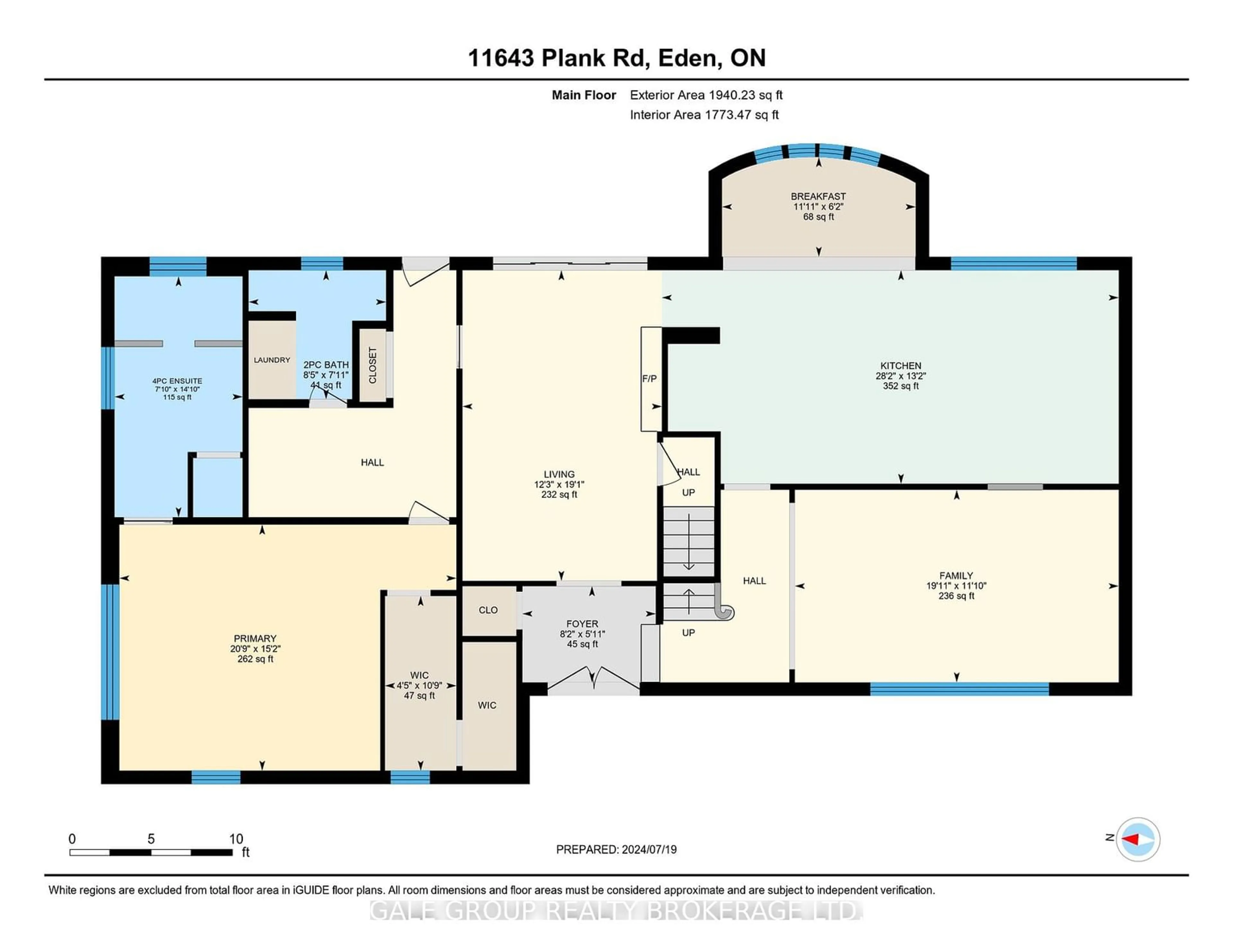 Floor plan for 11643 Plank Rd, Bayham Ontario N0J 1H0